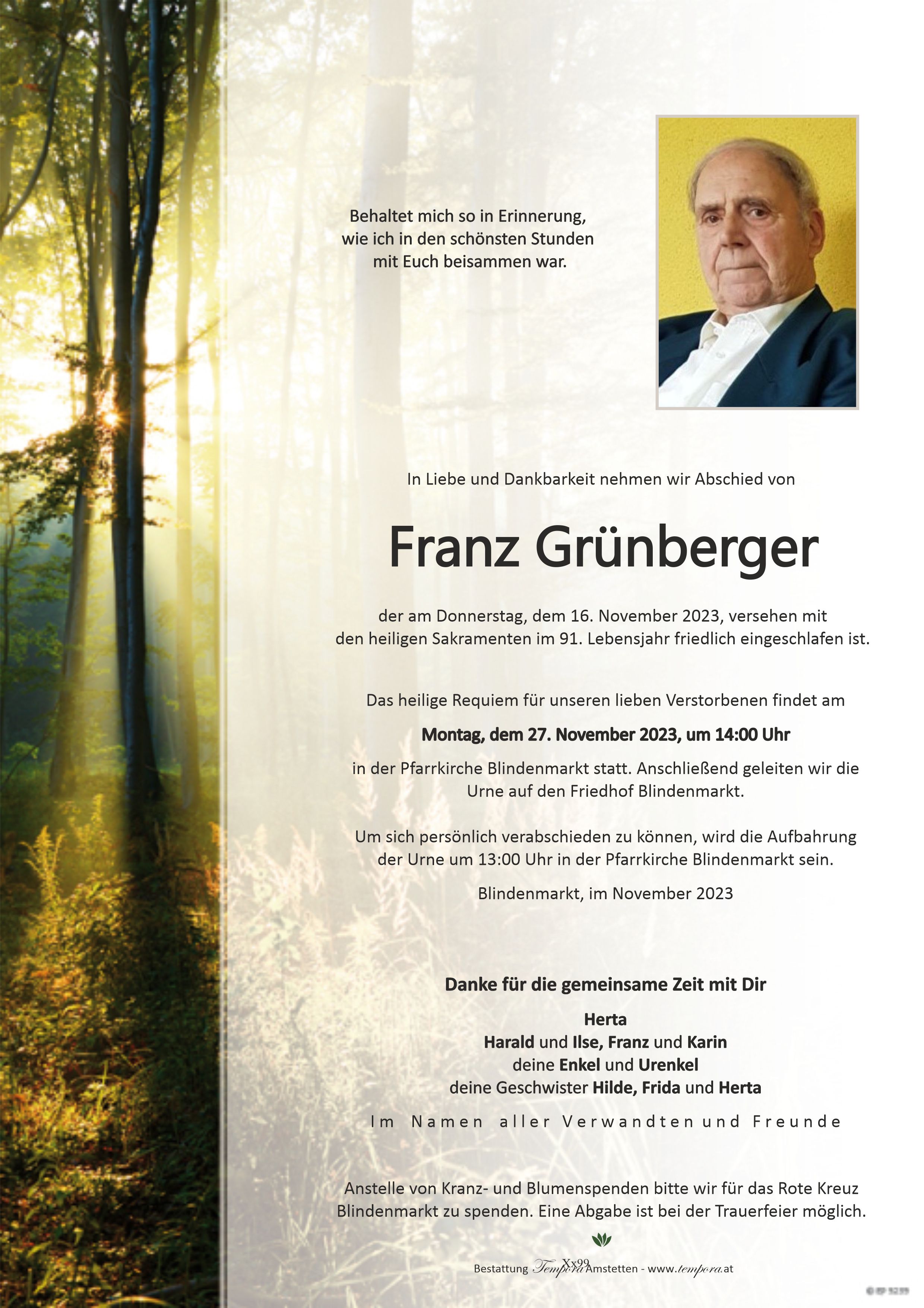 Parte Franz Grünberger