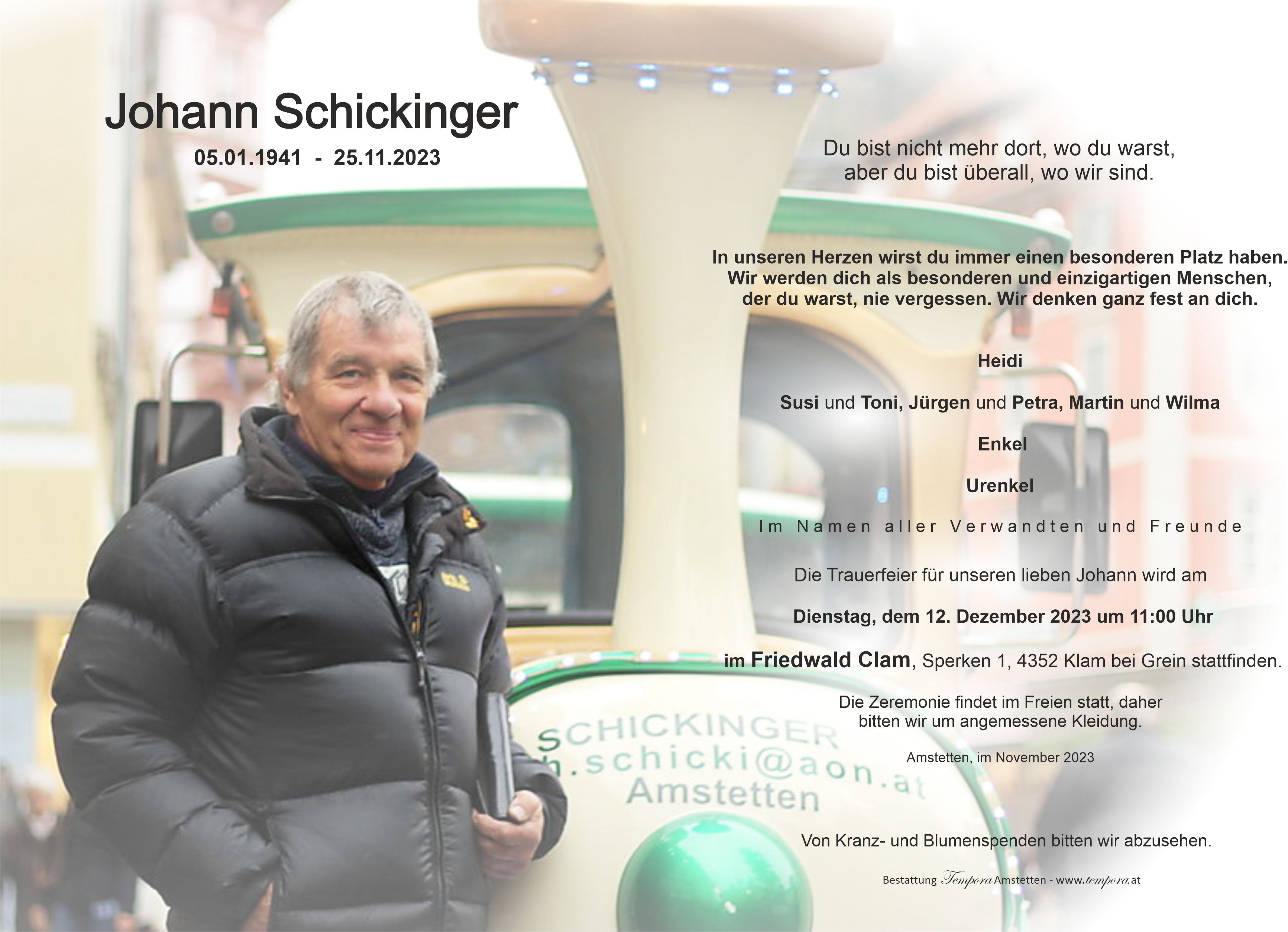 Parte Johann Schickinger