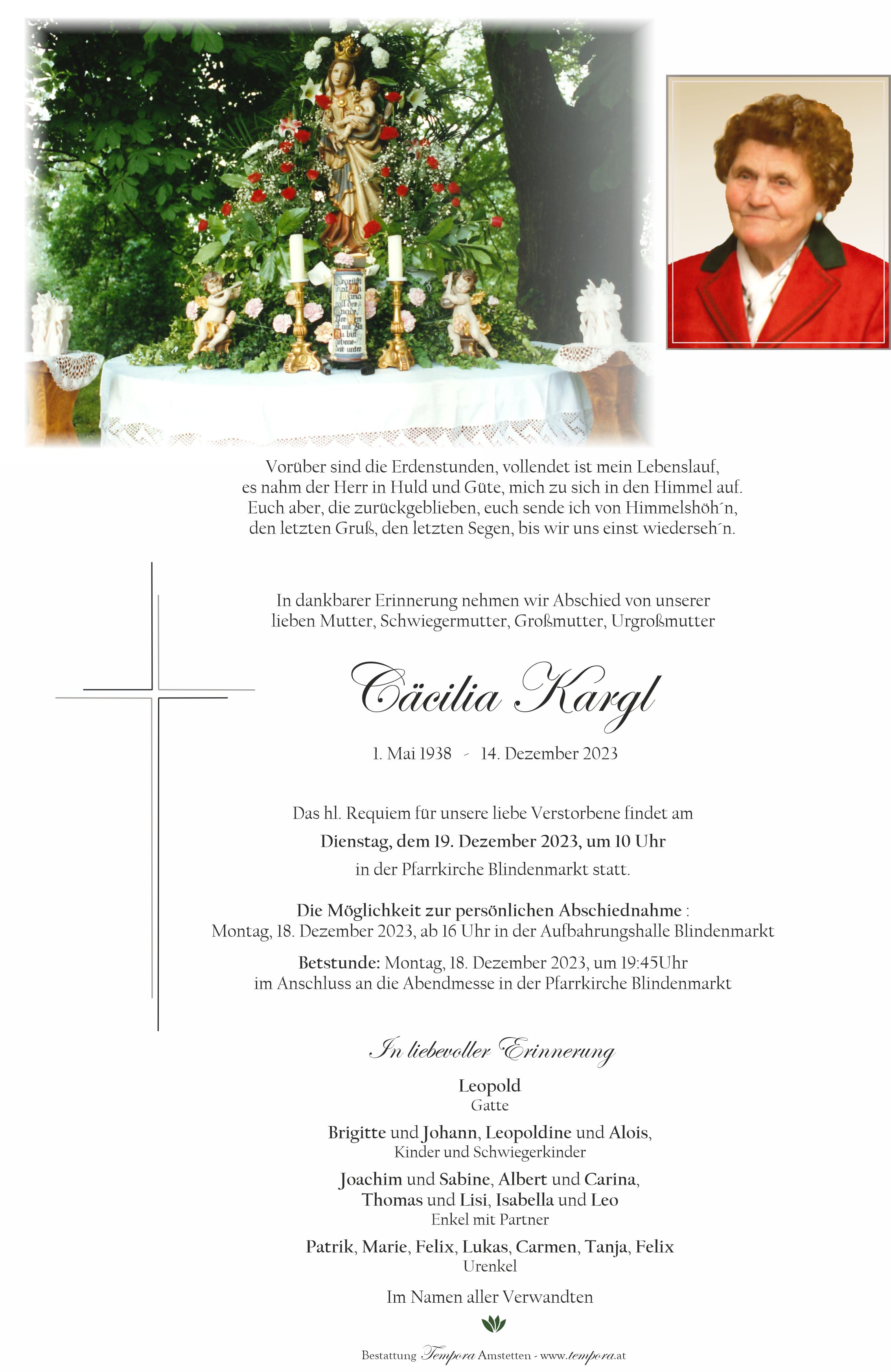 Parte Cäcilia Kargl