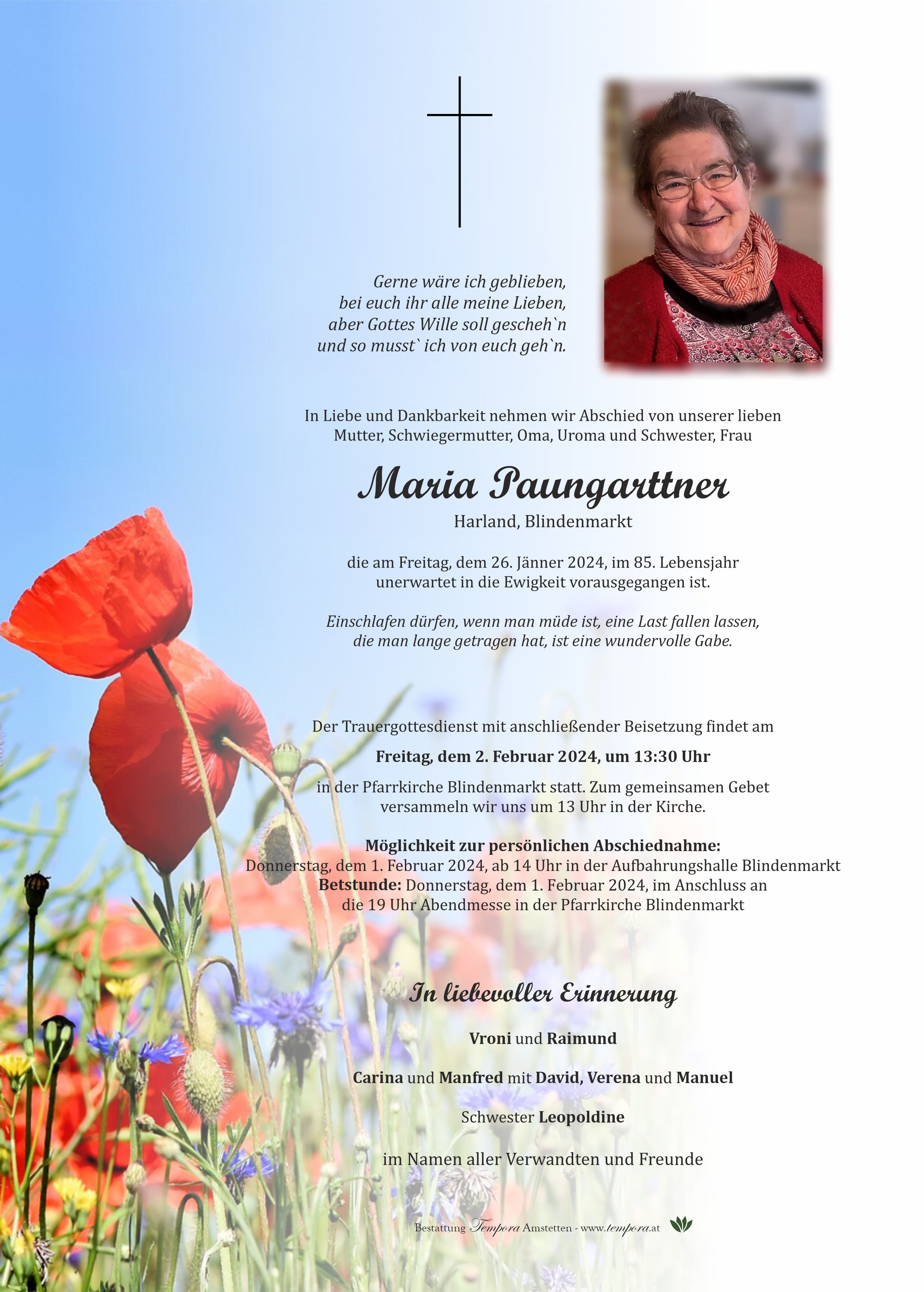 Parte Maria Paungarttner