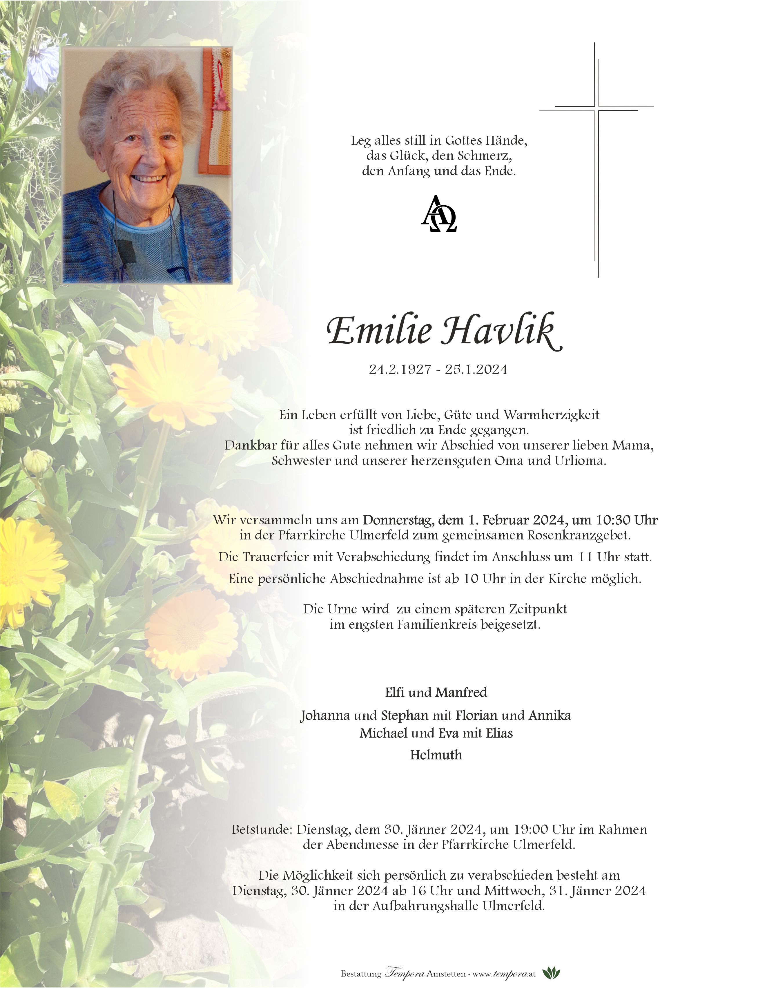 Parte Emilie Havlik