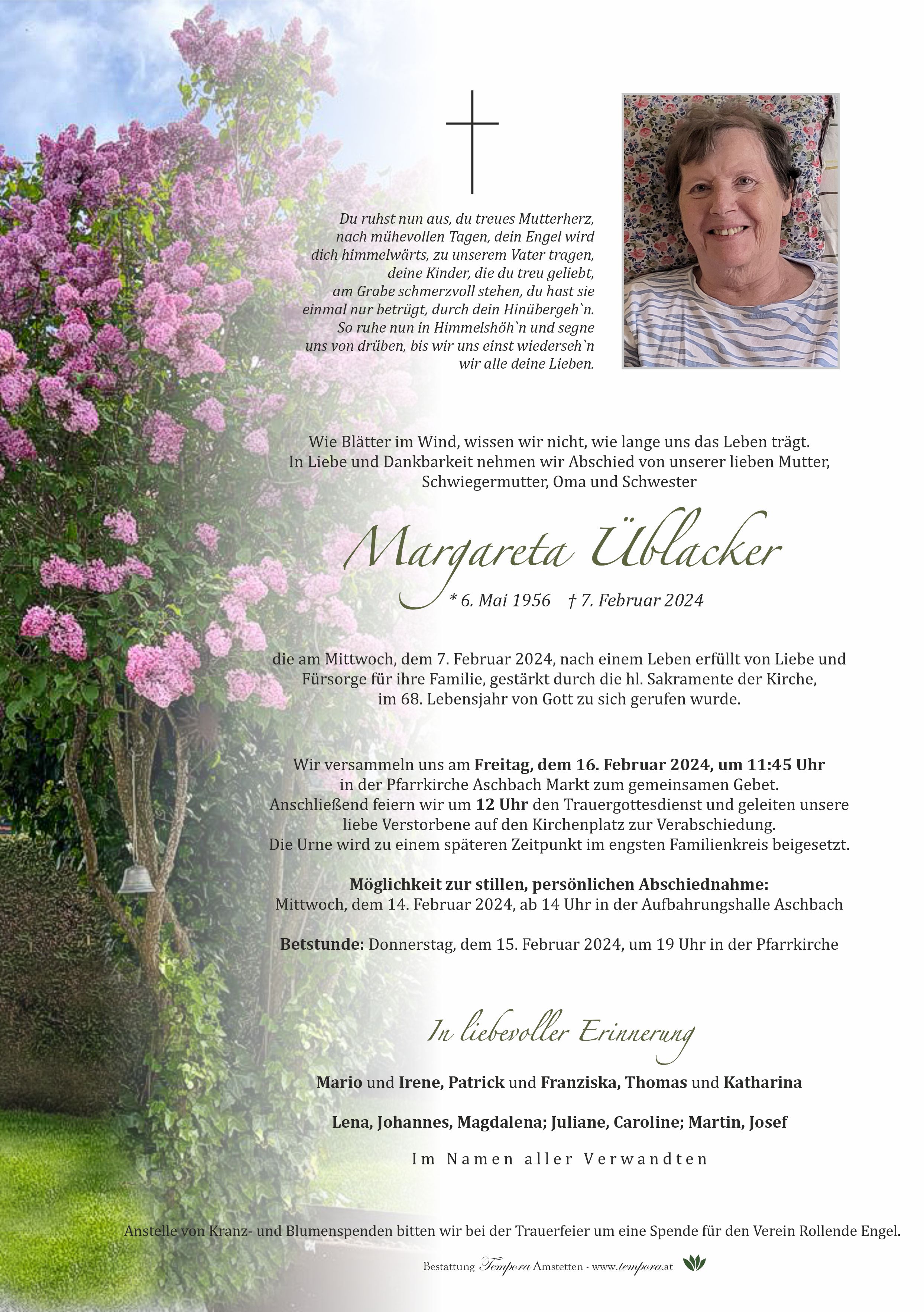 Parte Margareta Üblacker