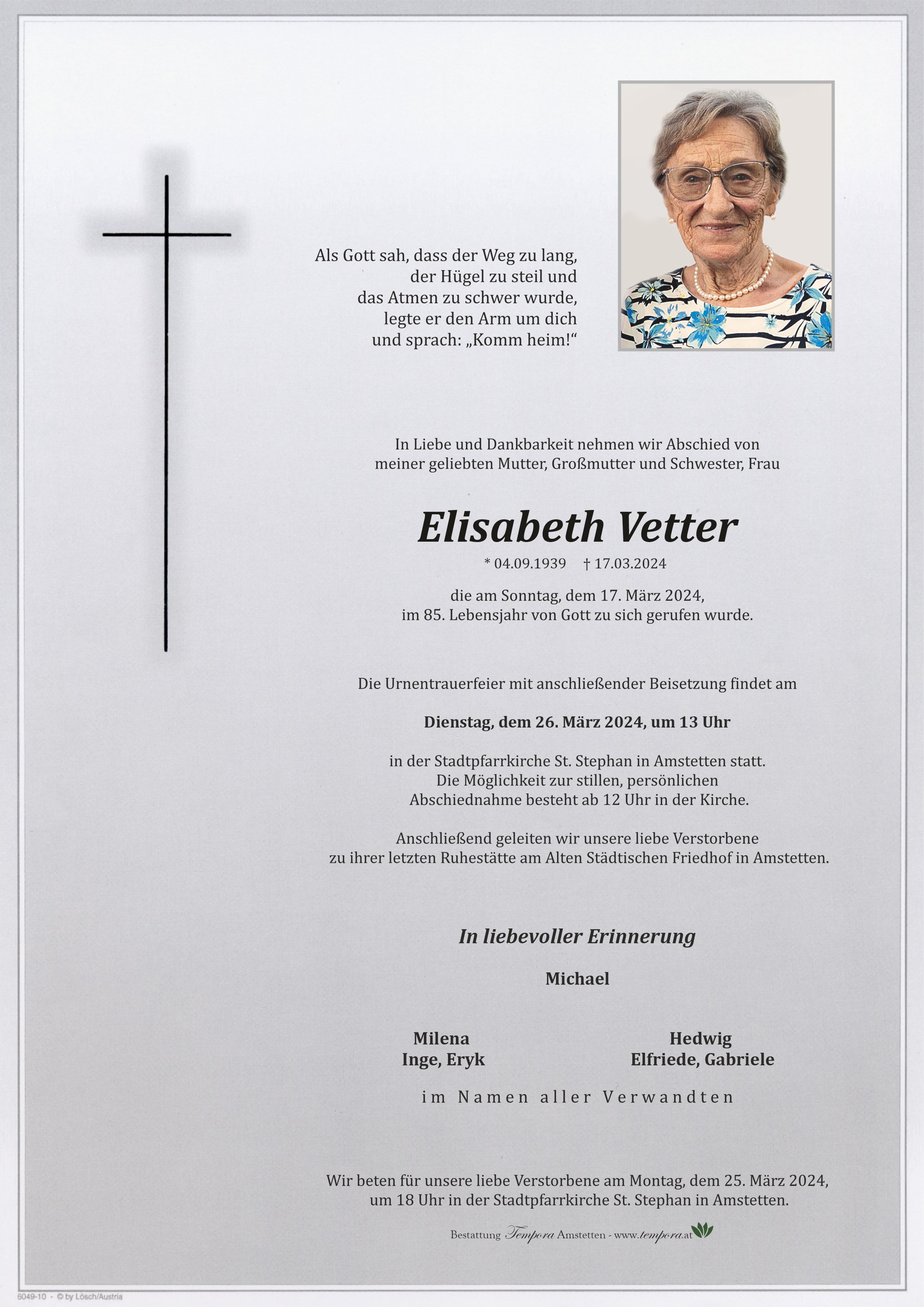 Parte Elisabeth Vetter