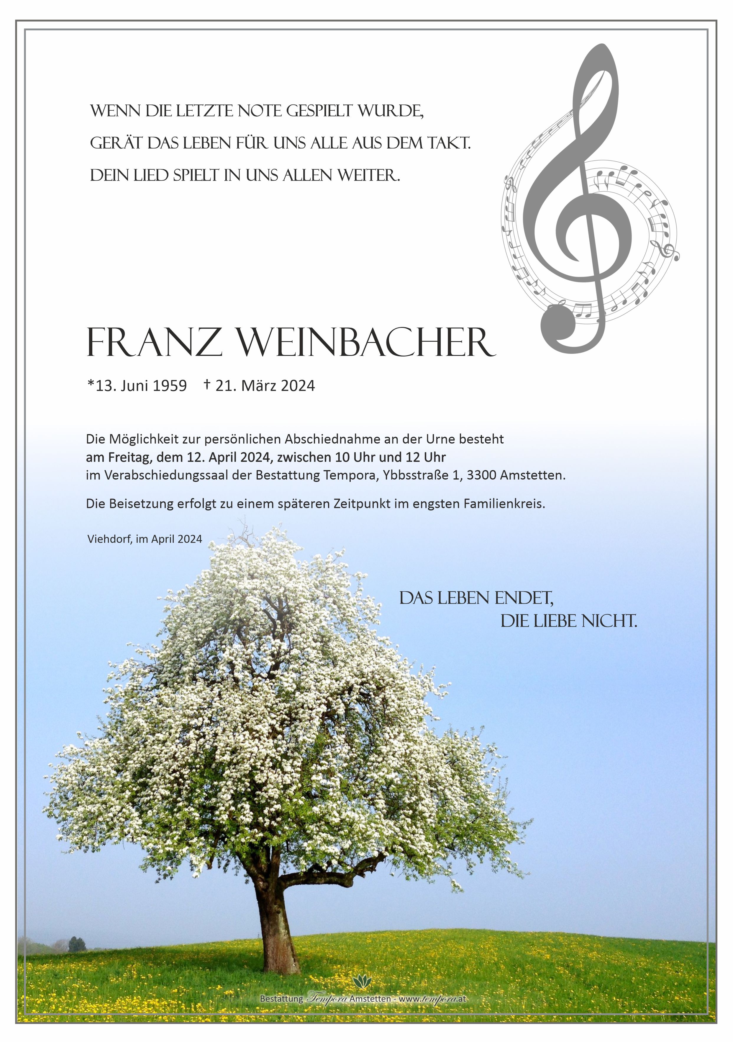 Parte Franz Weinbacher