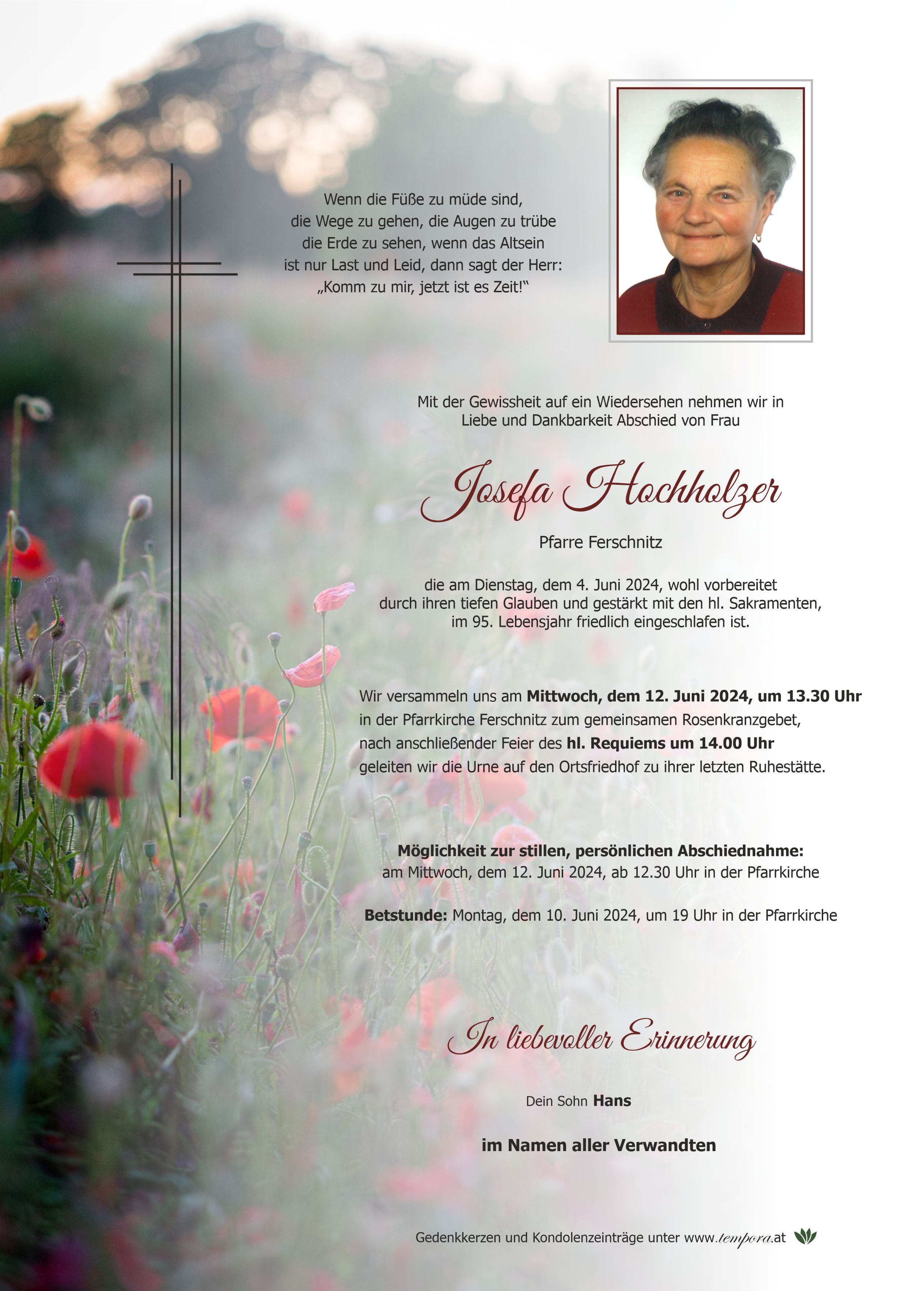 Parte Josefa Hochholzer