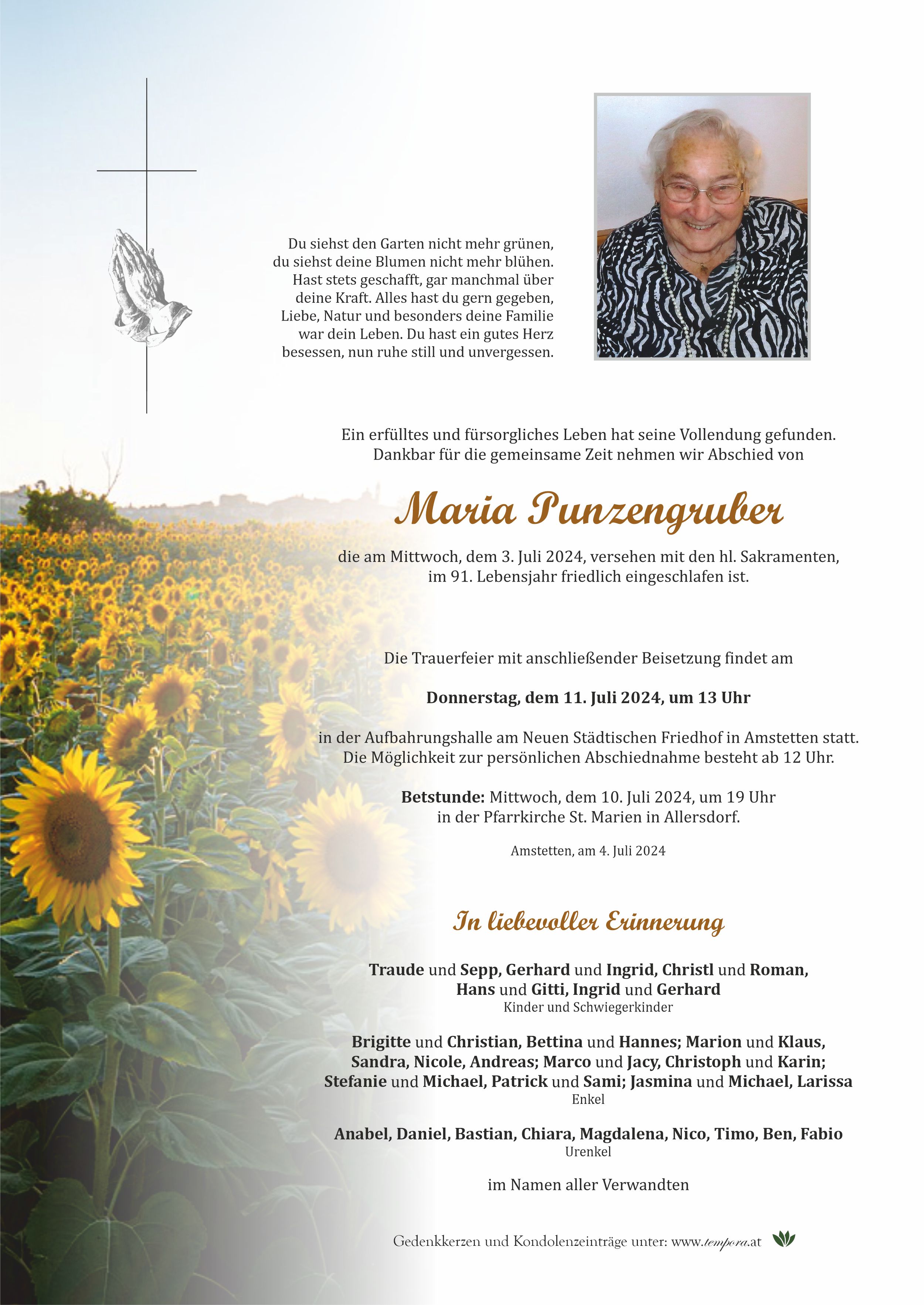 Parte Maria Punzengruber