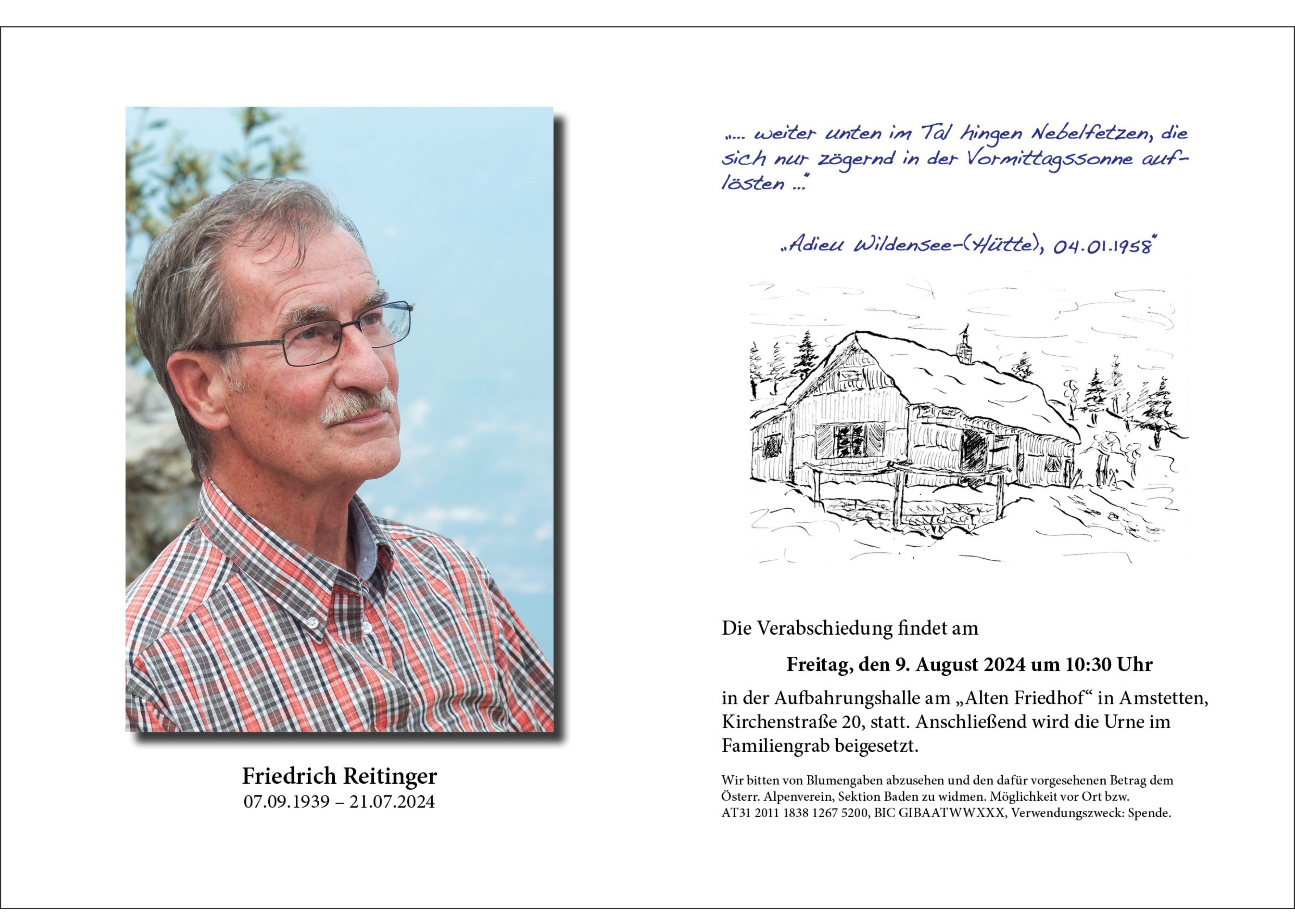 Parte Friedrich Reitinger