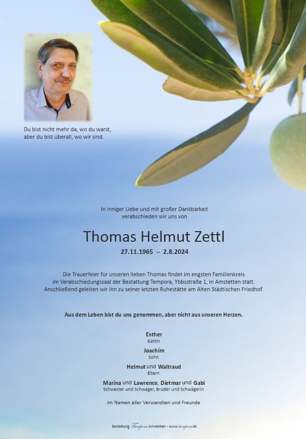 Parte Thomas Helmut Zettl