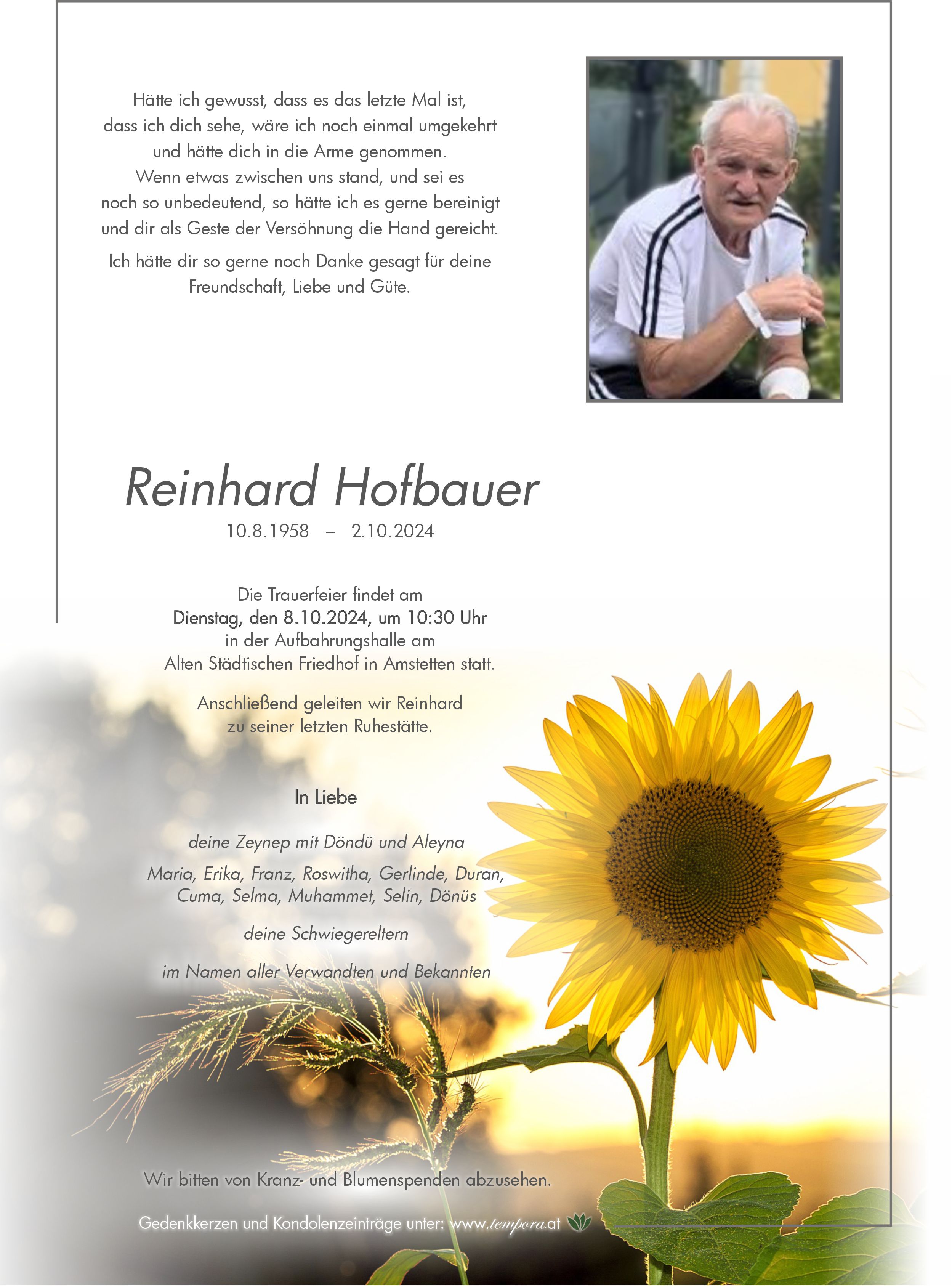 Parte Reinhard Hofbauer