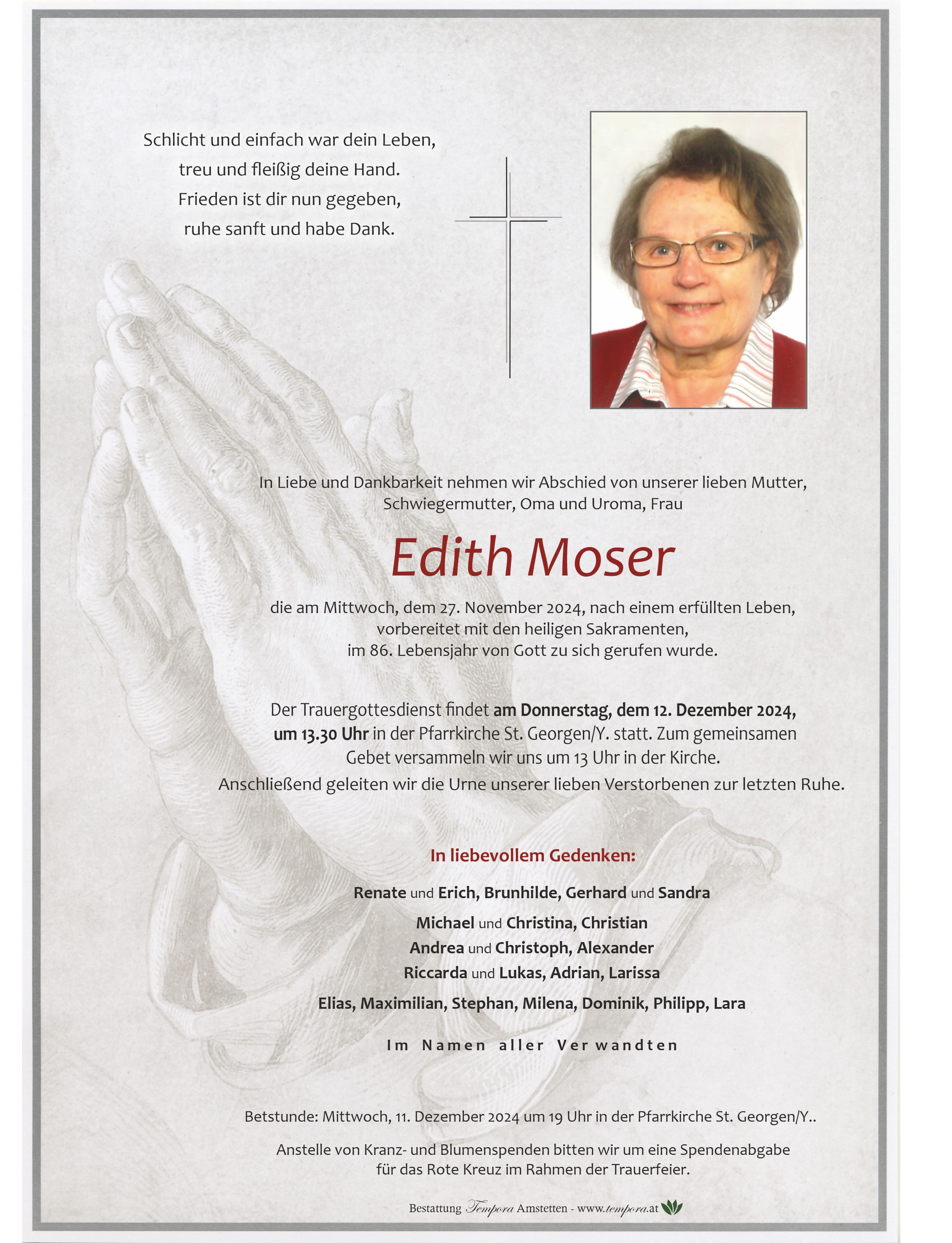 Parte Edith Moser