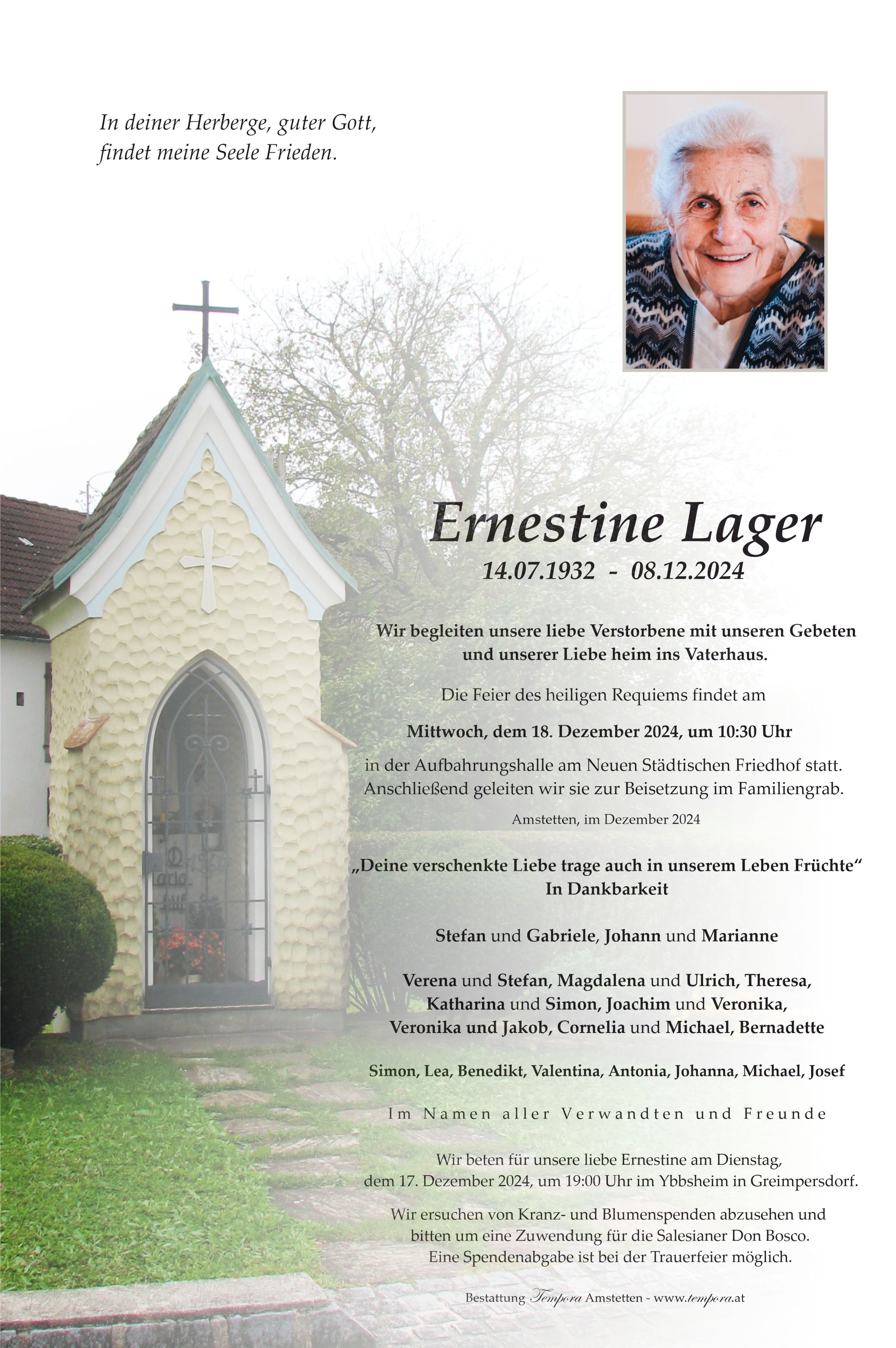 Parte Ernestine Lager