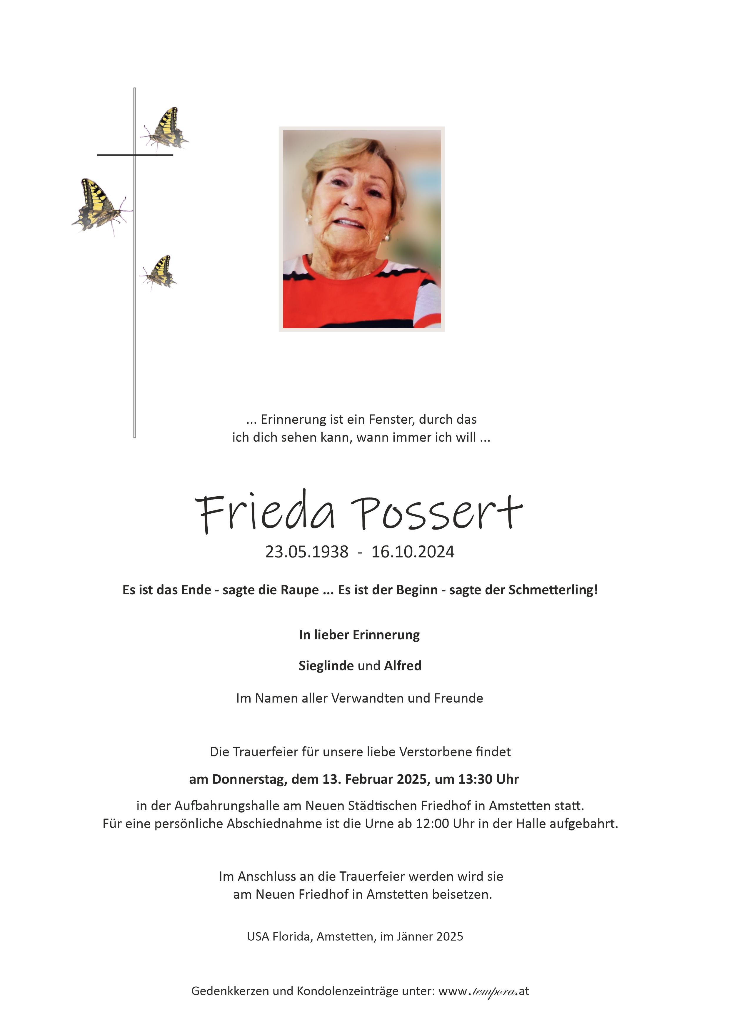 Parte Frieda Possert