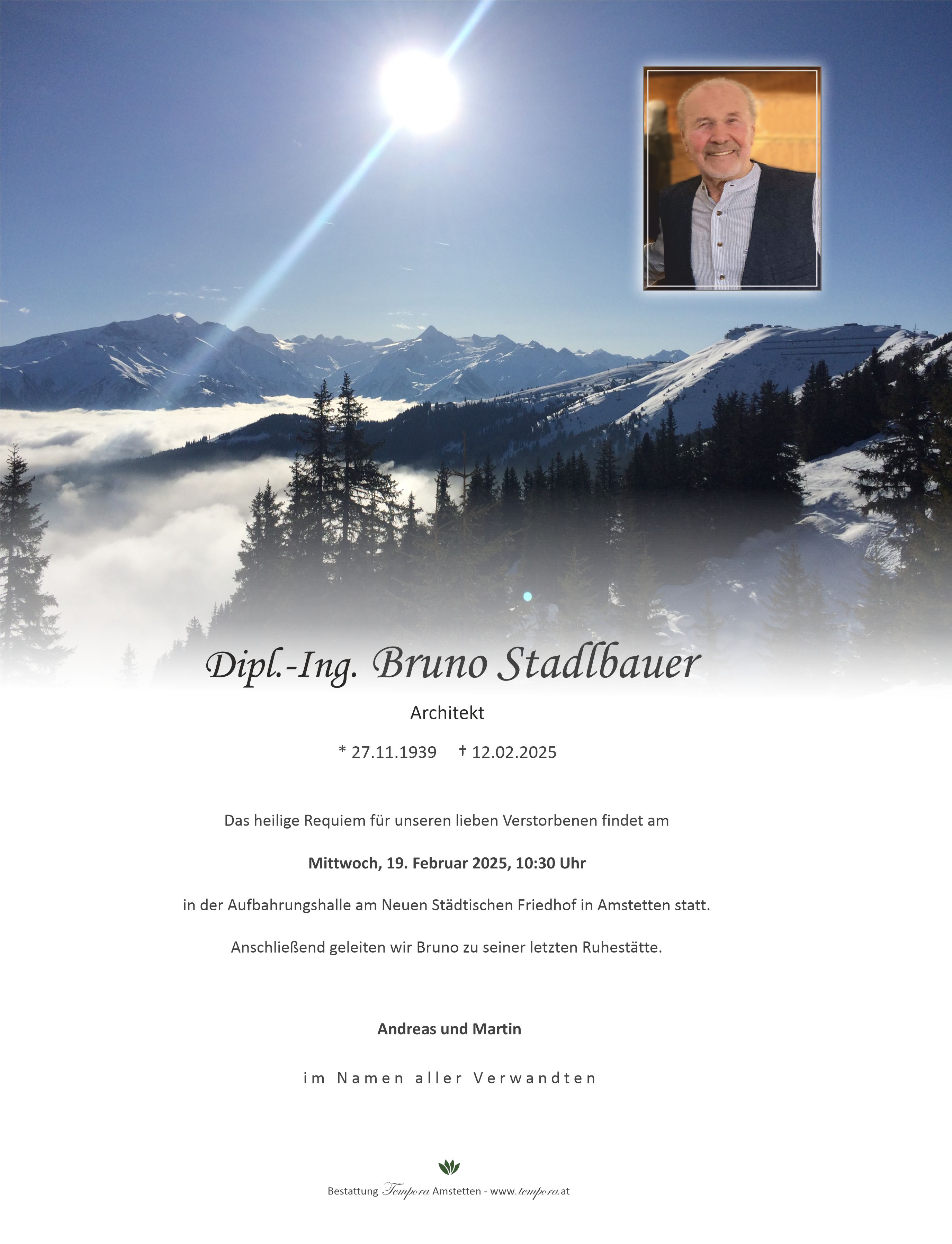 Parte Dipl.-Ing. Bruno Stadlbauer