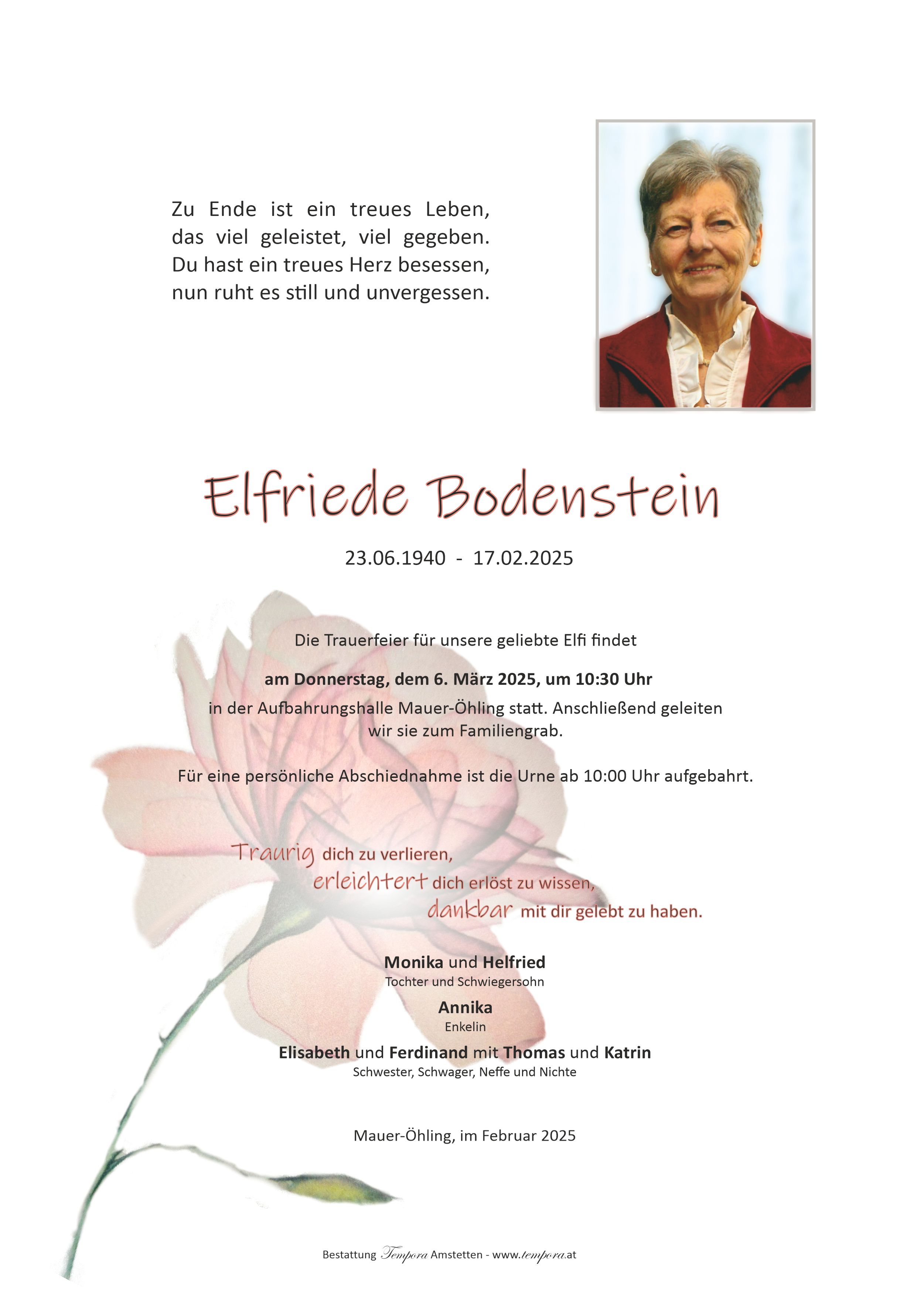Parte Elfriede Bodenstein