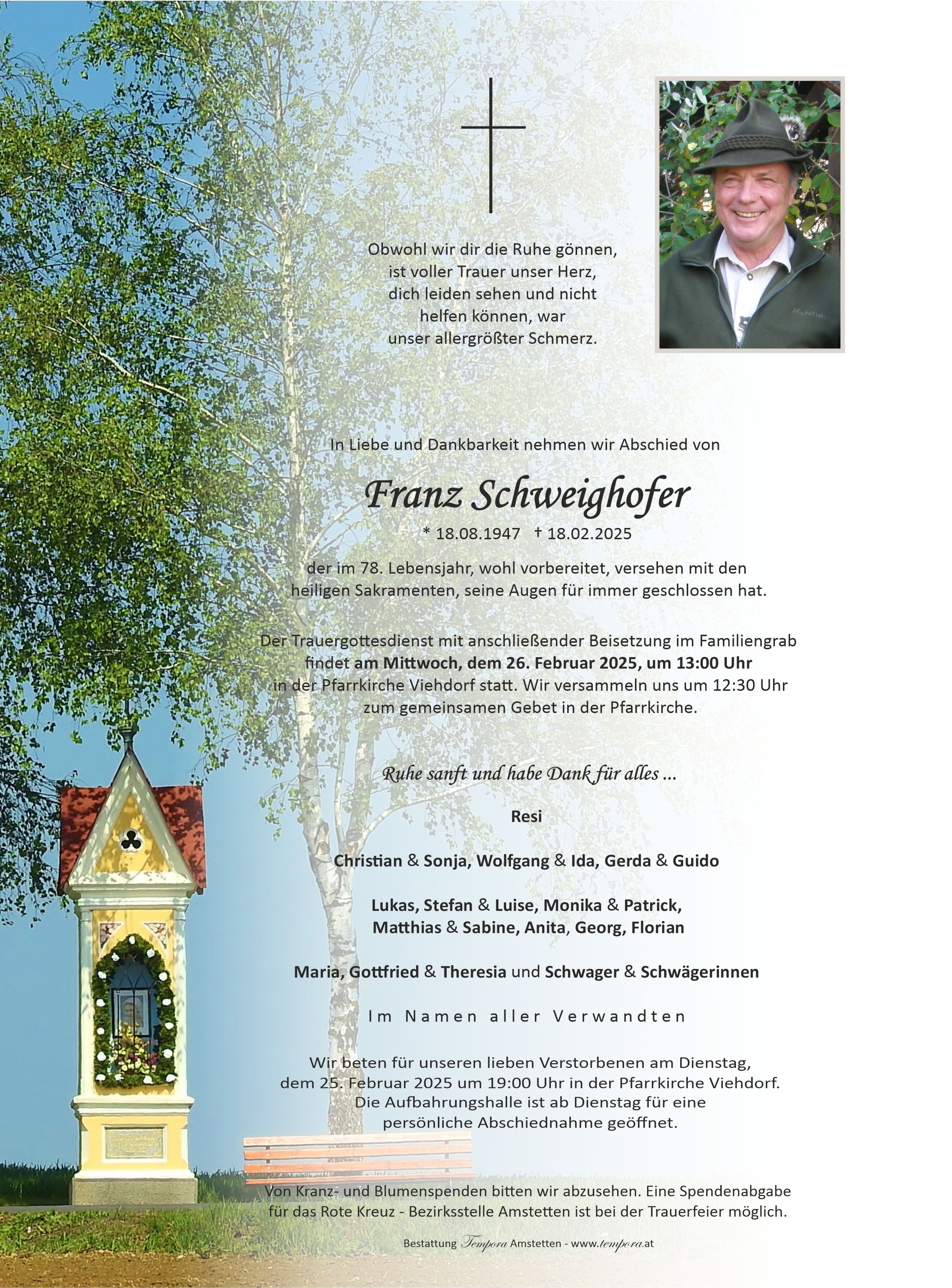 Parte Franz Schweighofer