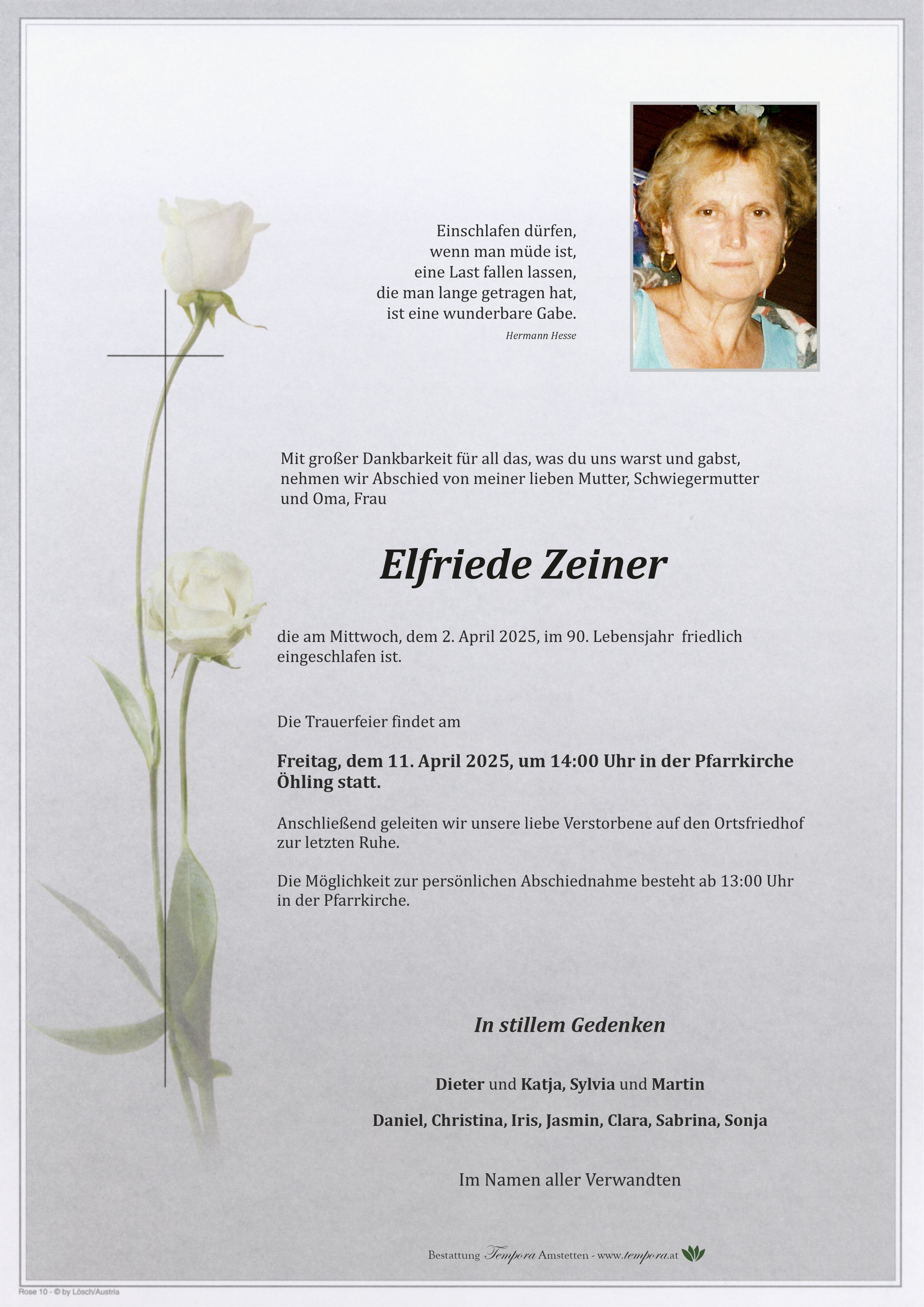 Parte Elfriede Zeiner