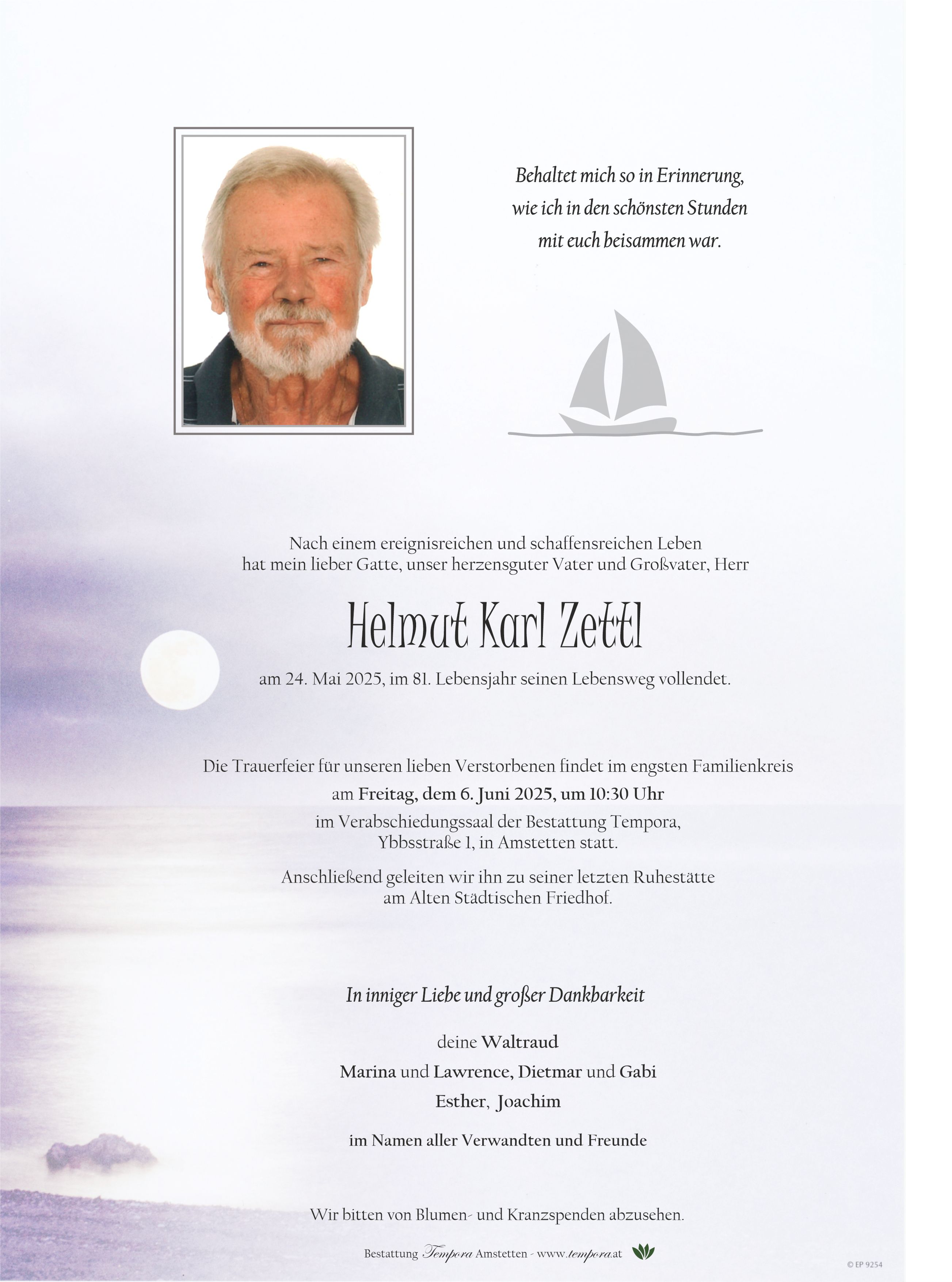 Parte Helmut Karl Zettl