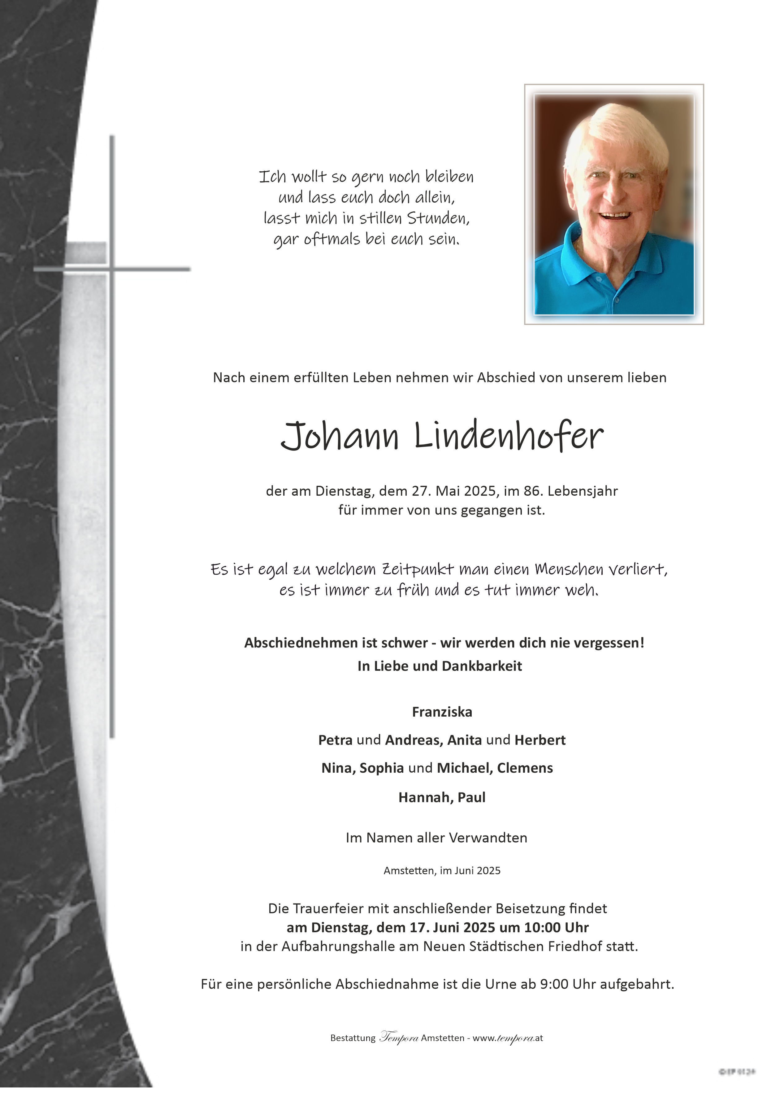 Parte Johann Lindenhofer