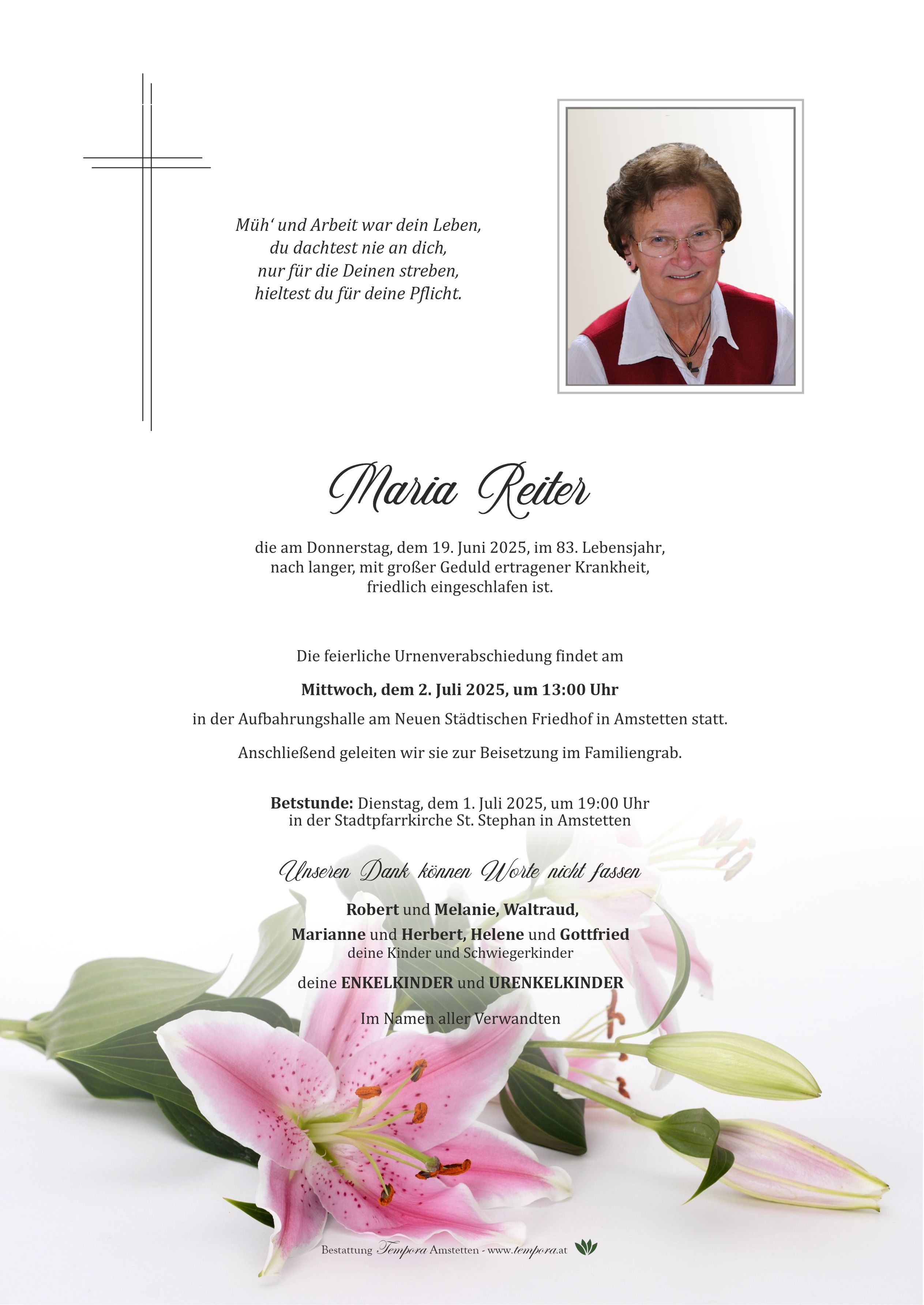 Parte Maria Reiter