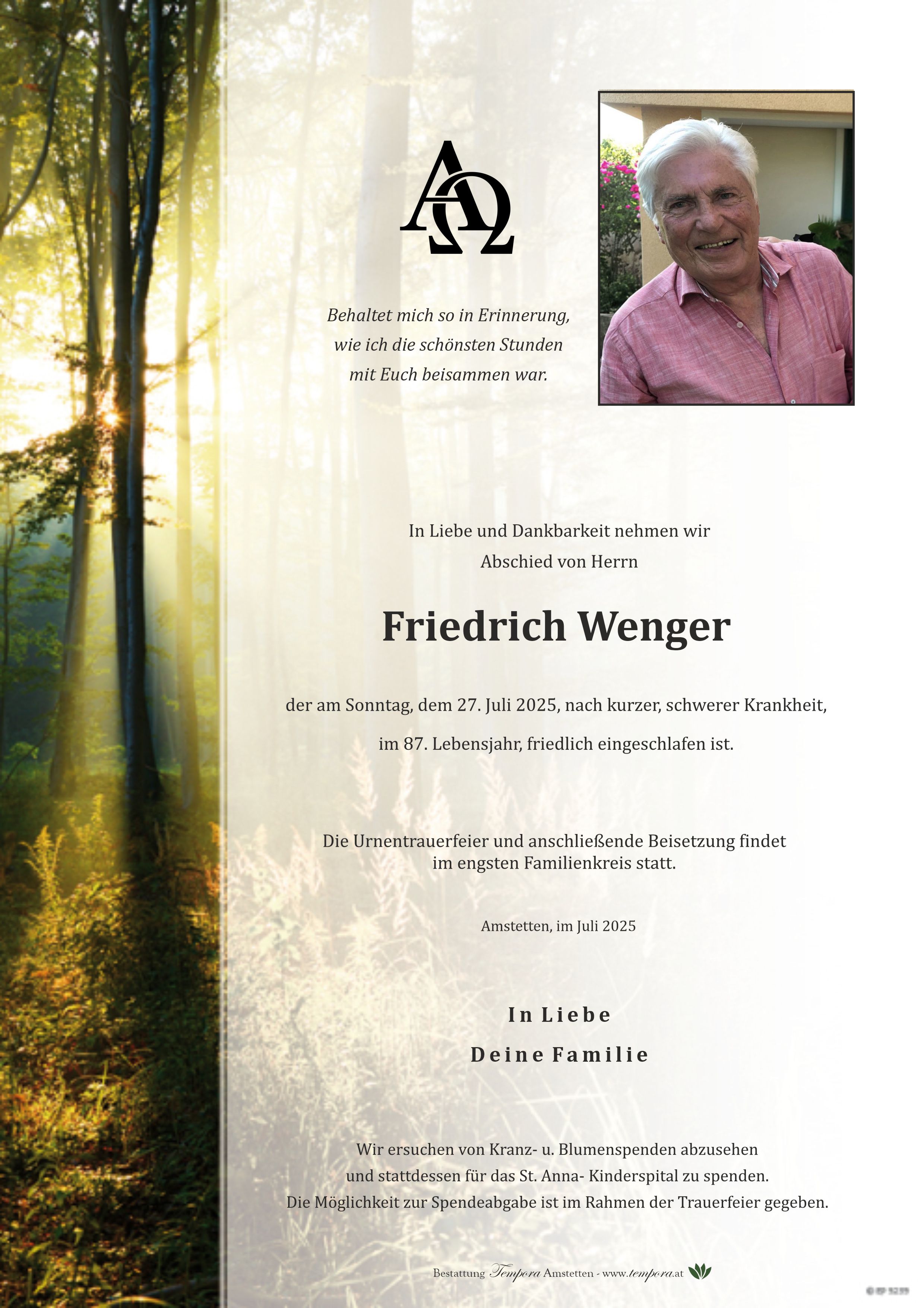 Parte Friedrich Wenger