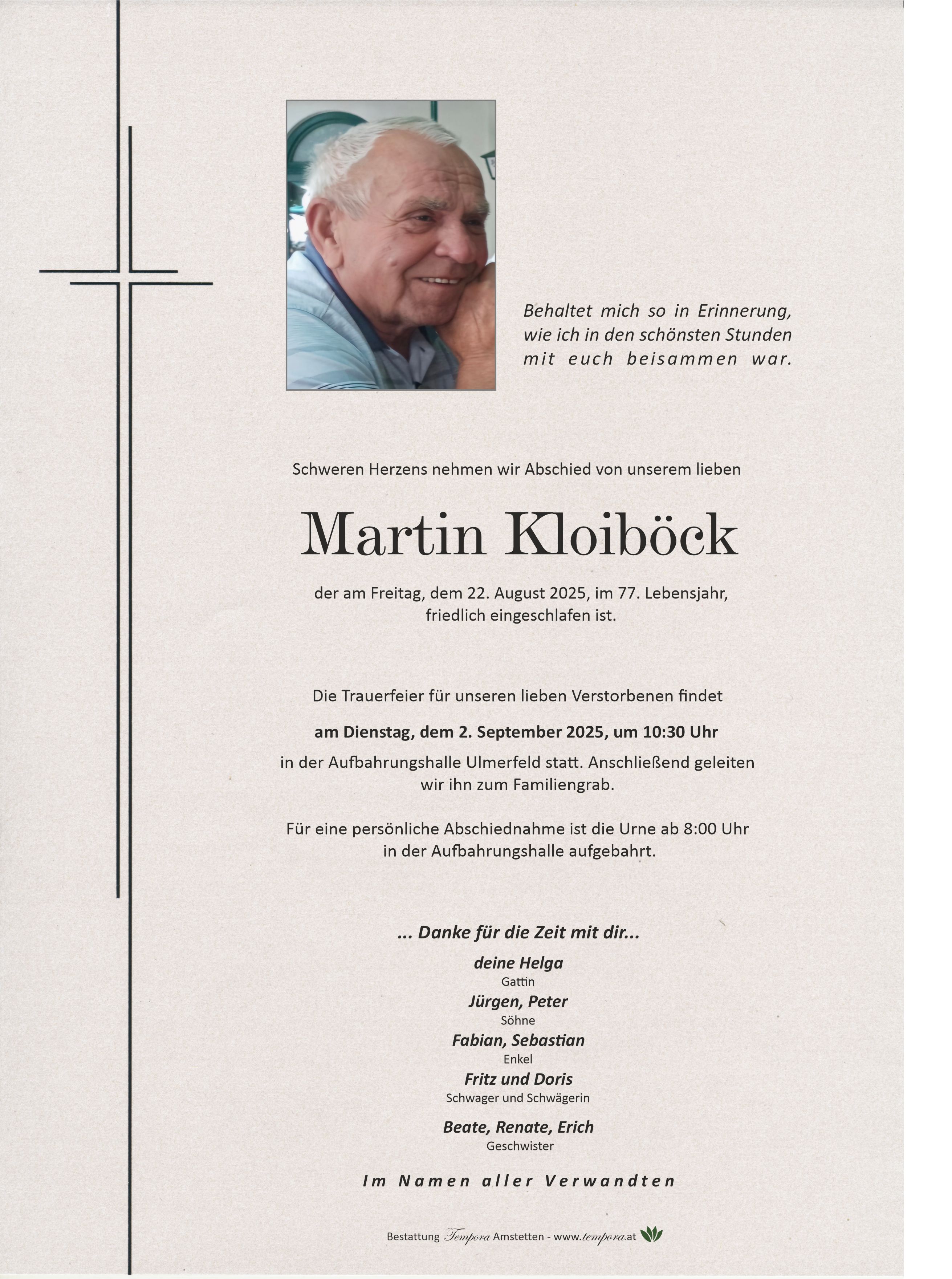 Parte Martin Kloiböck