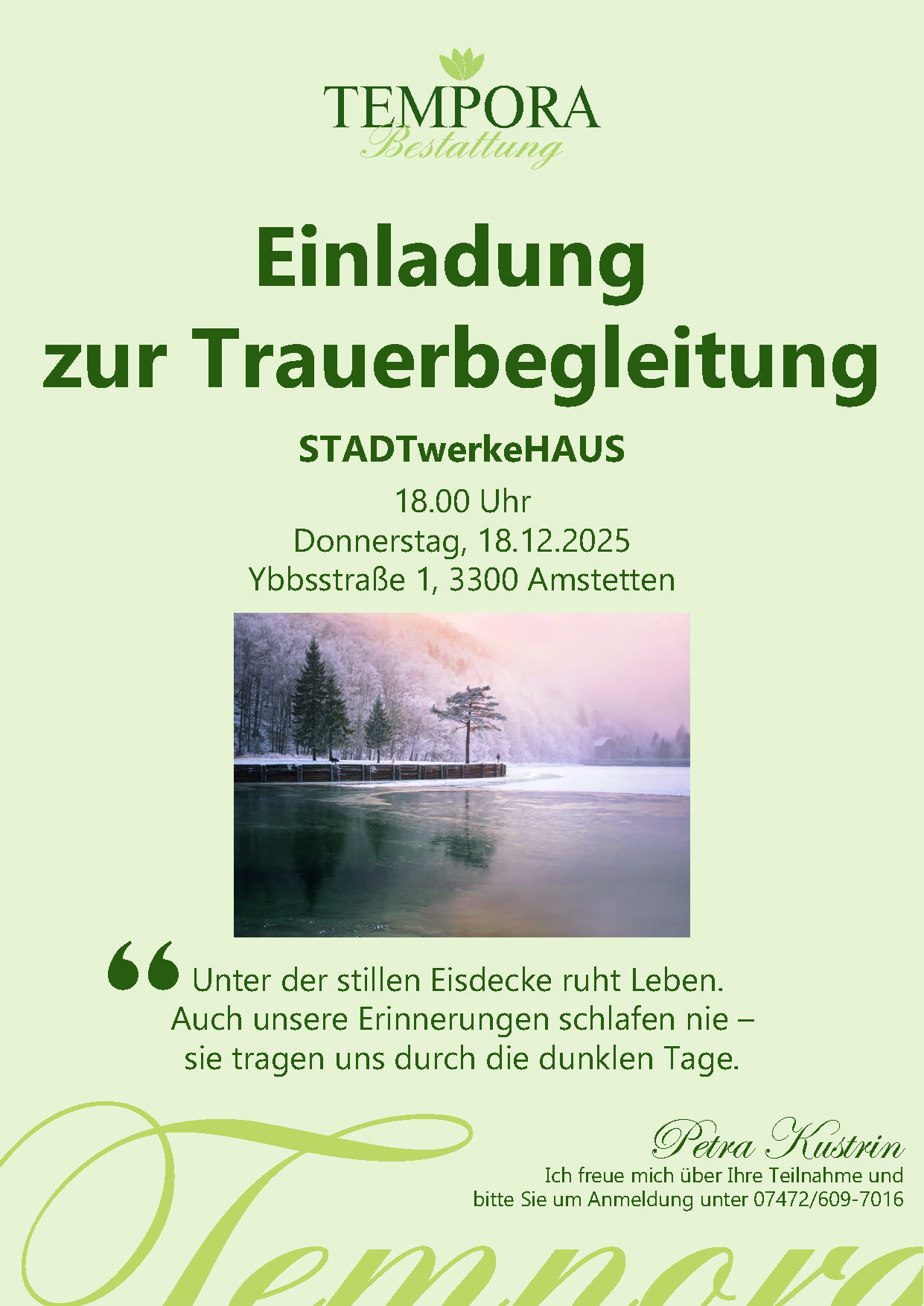 Parte Trauergruppe Amstetten