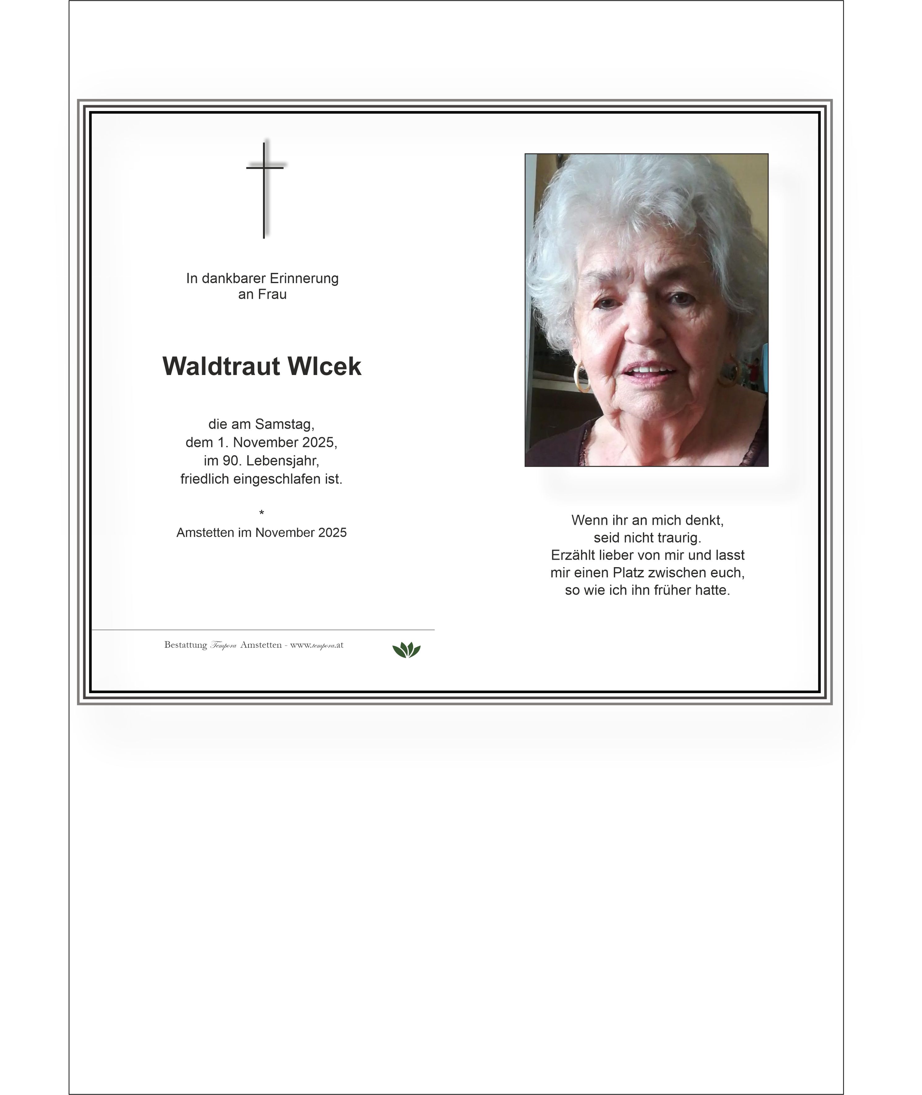 Parte Waldtraut Wlcek