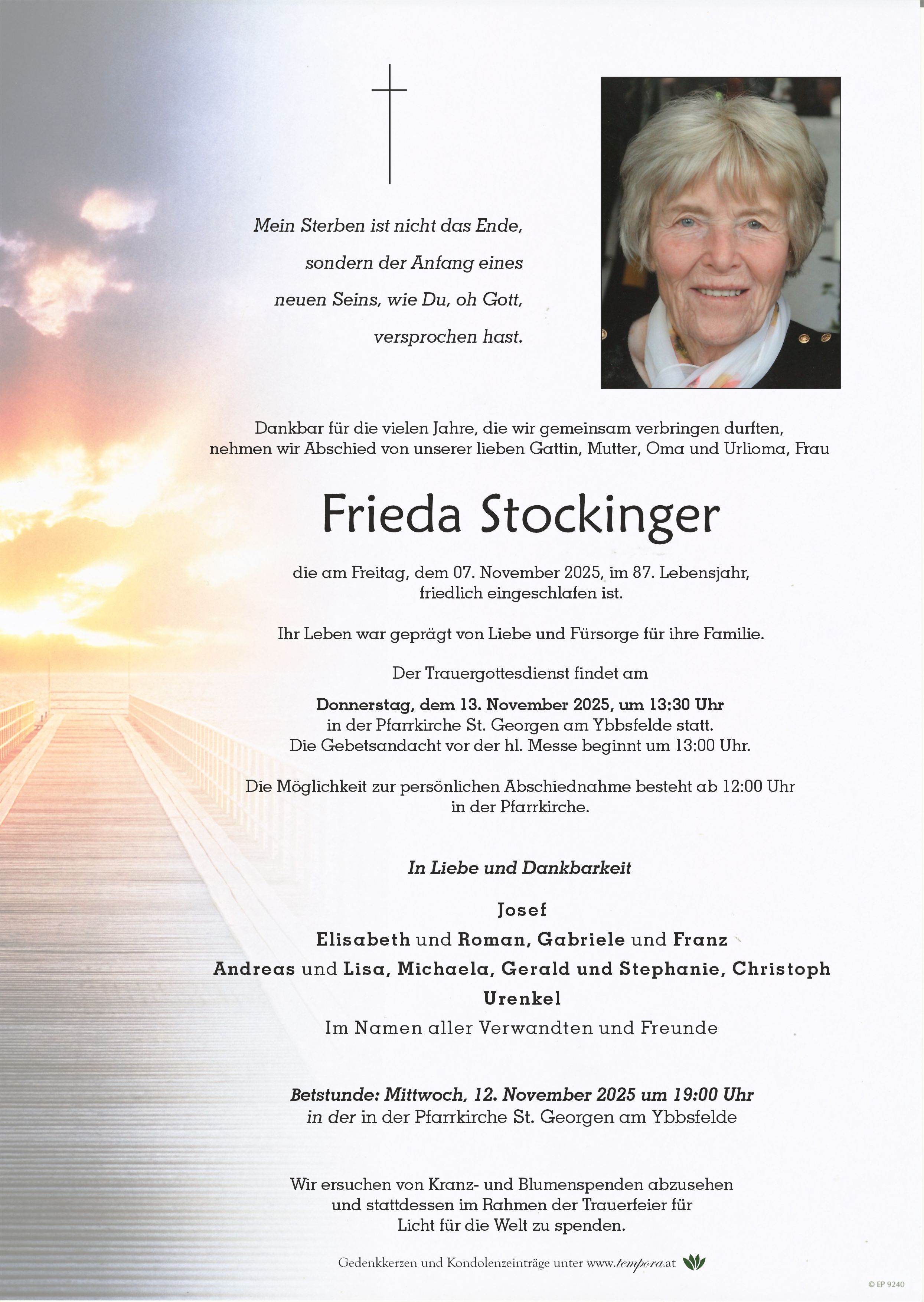 Parte Frieda Stockinger