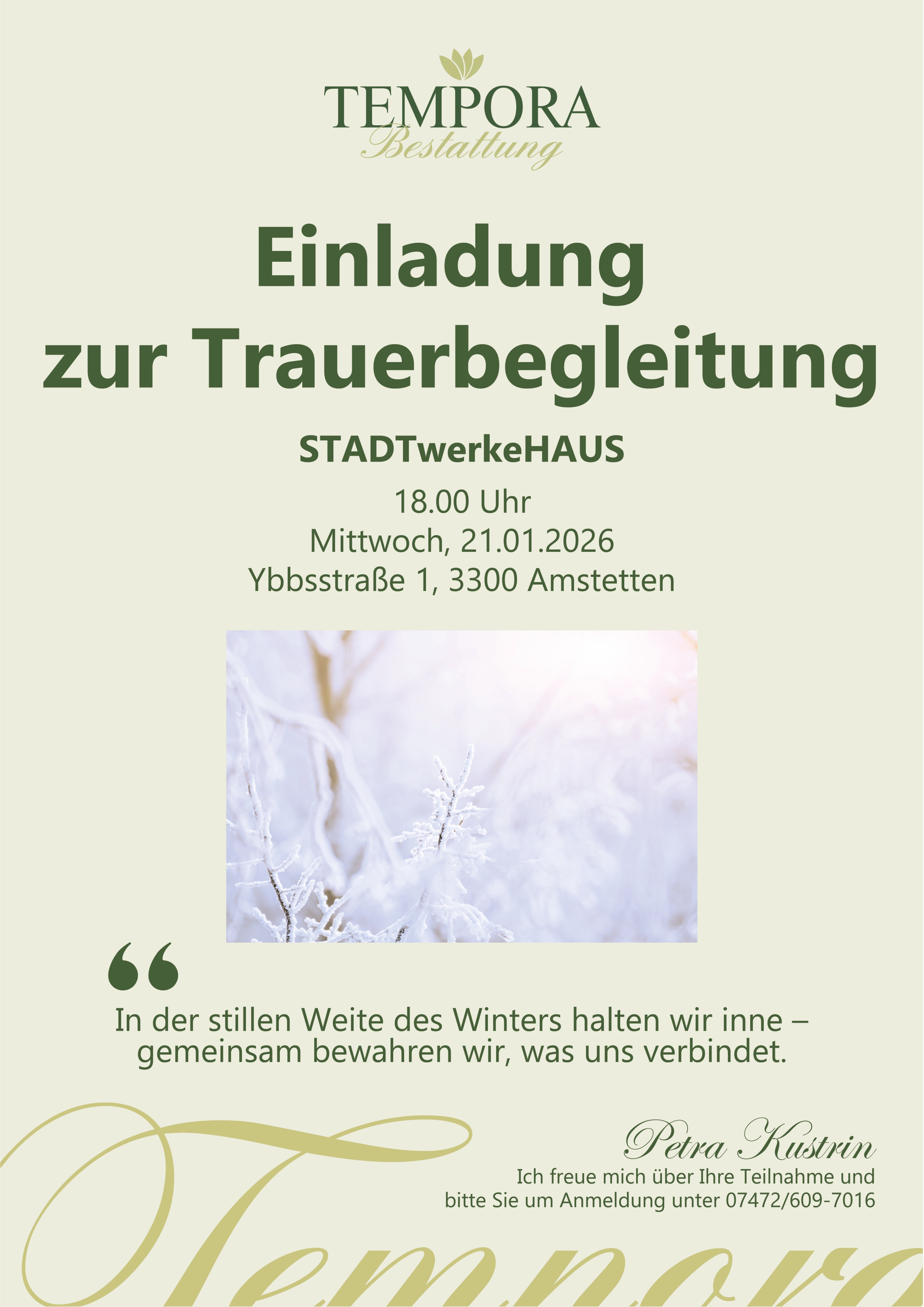 Parte Trauergruppe Amstetten