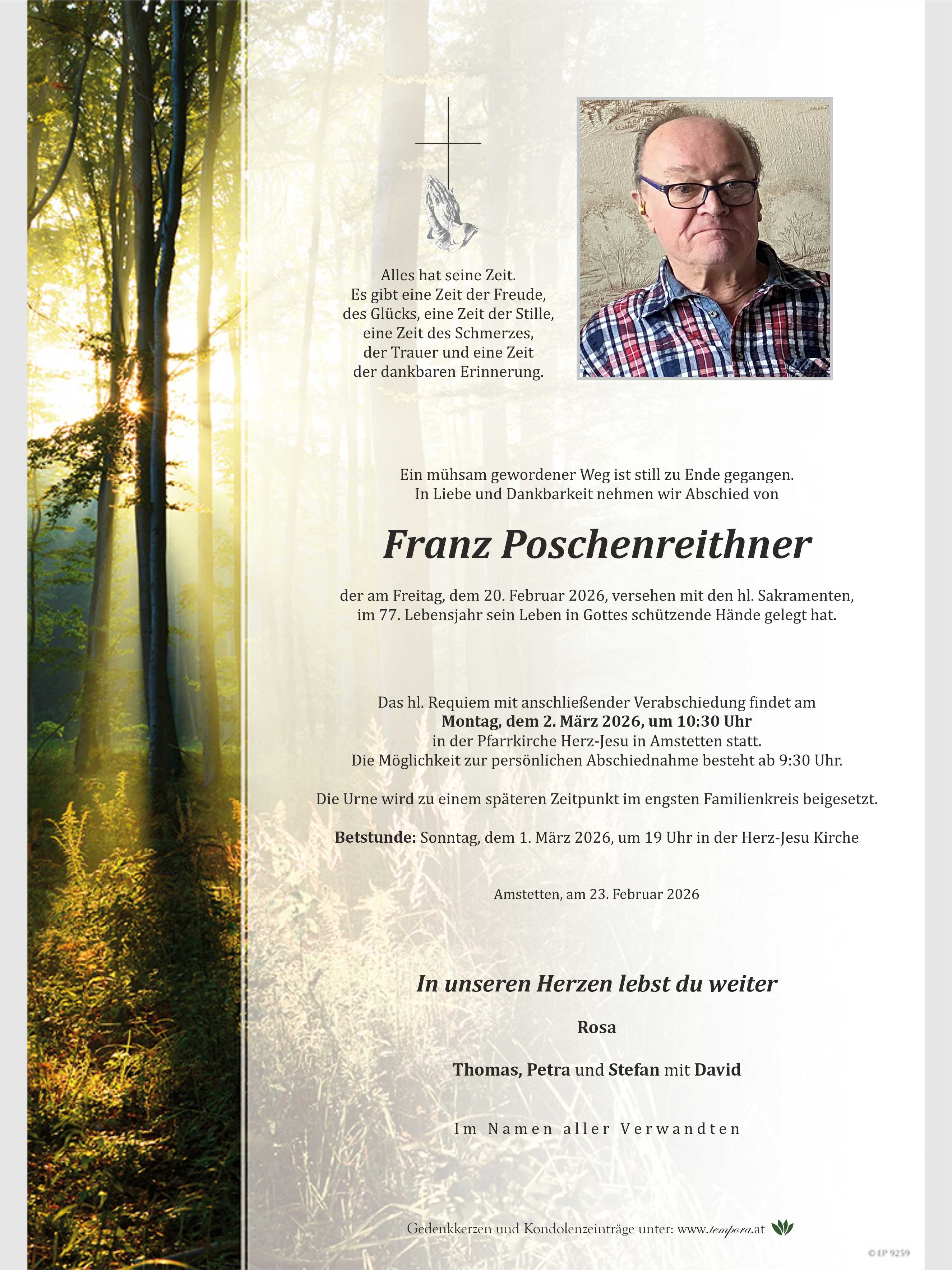 Parte Franz Poschenreithner