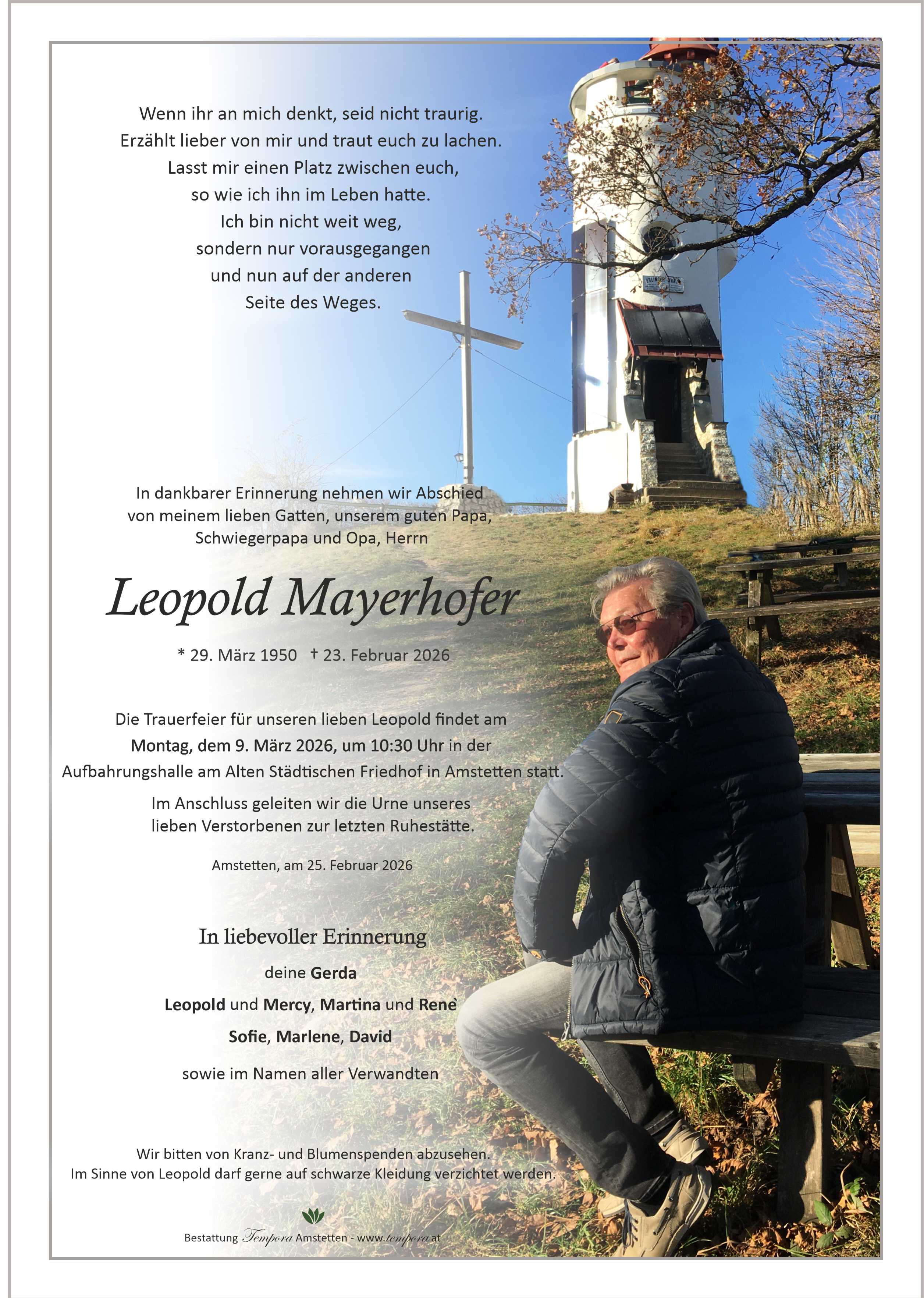 Parte Leopold Mayerhofer