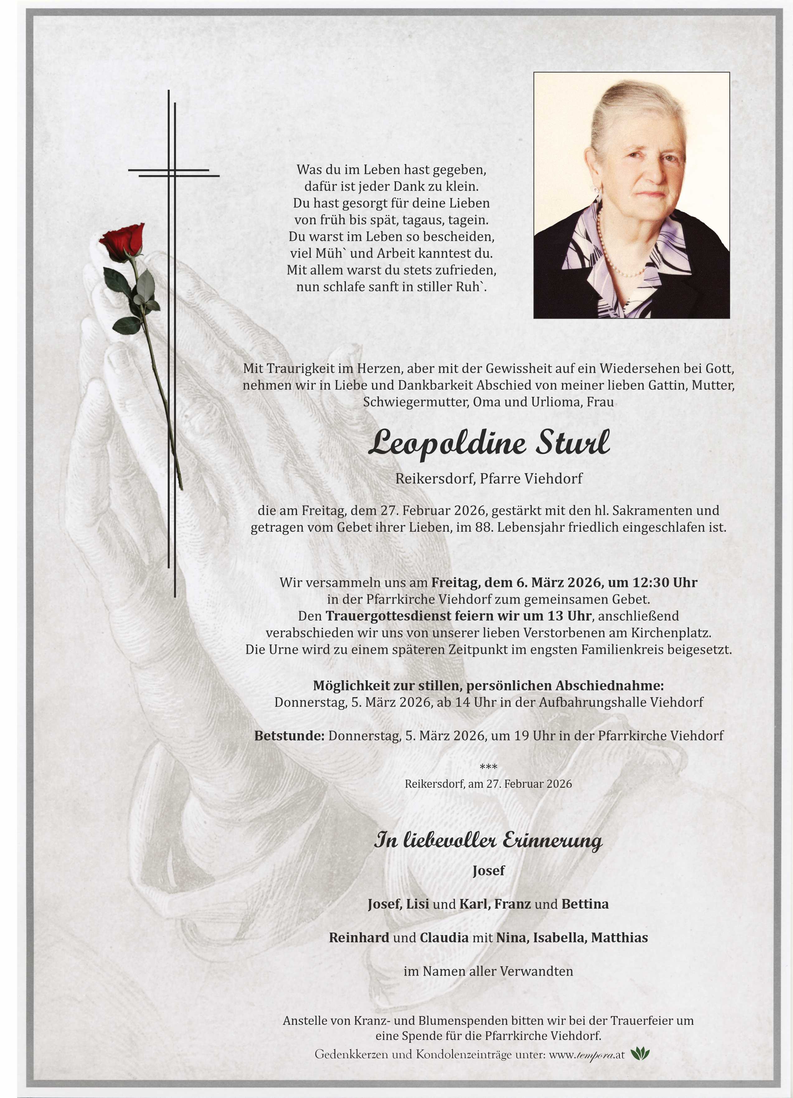 Parte Leopoldine Sturl