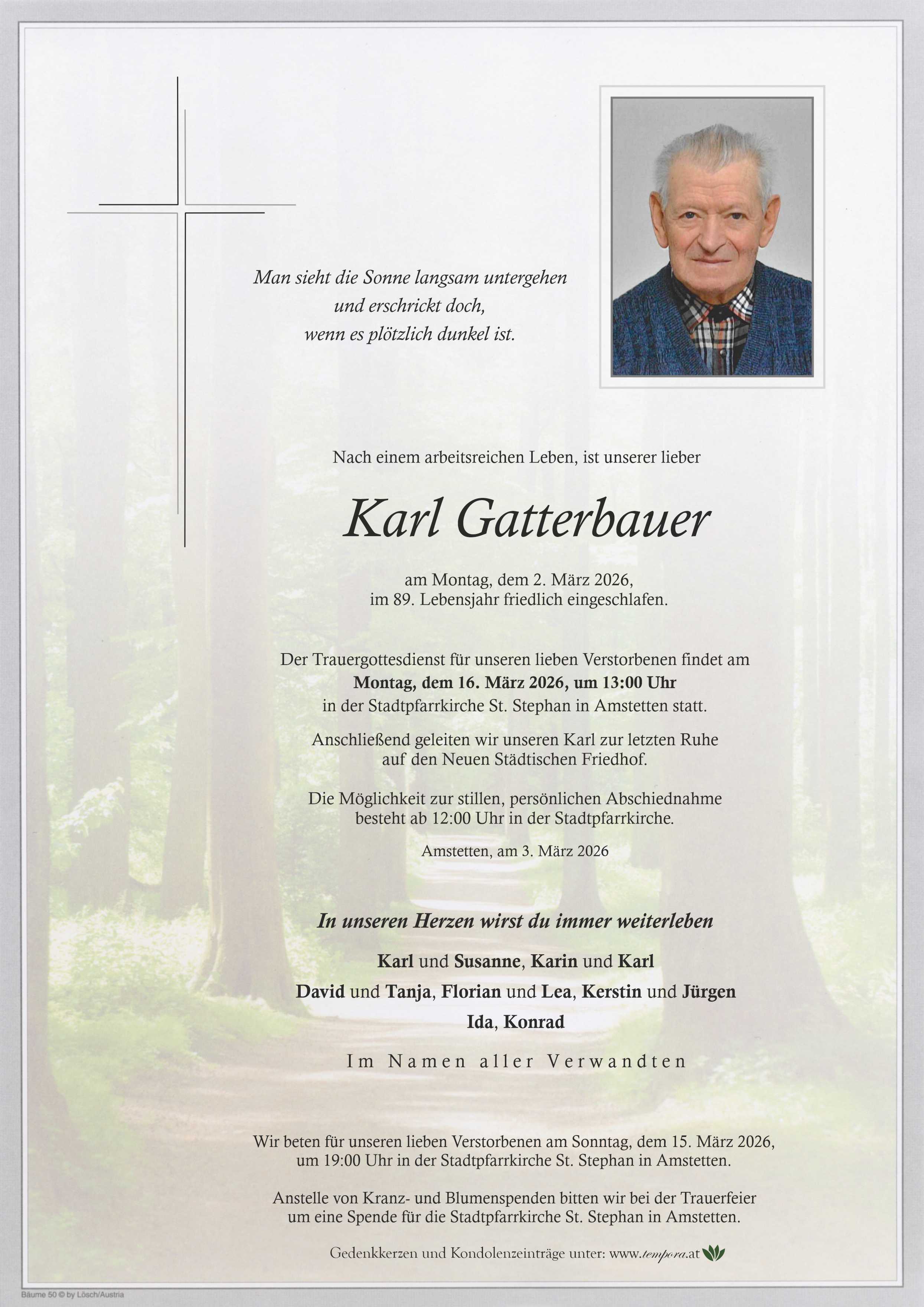 Parte Karl Gatterbauer