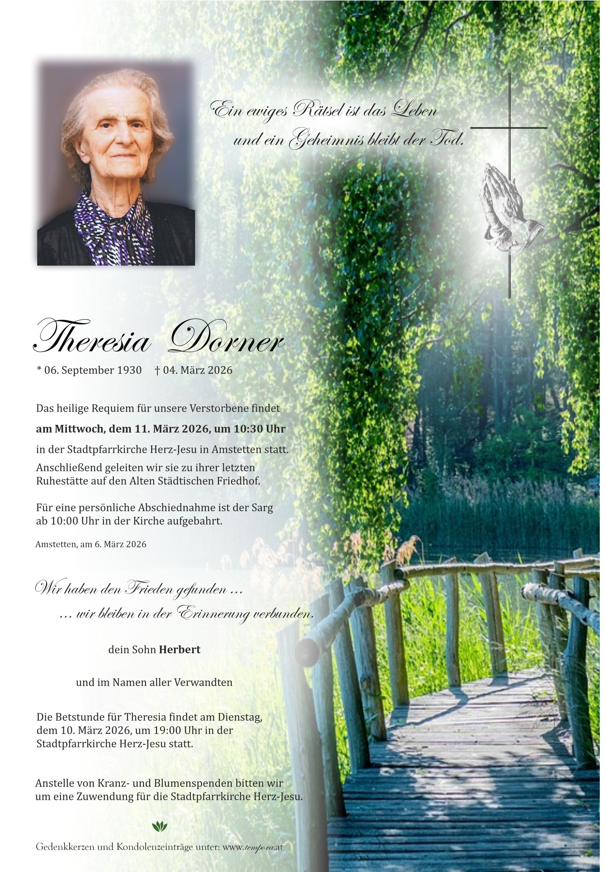 Parte Dorner Theresia