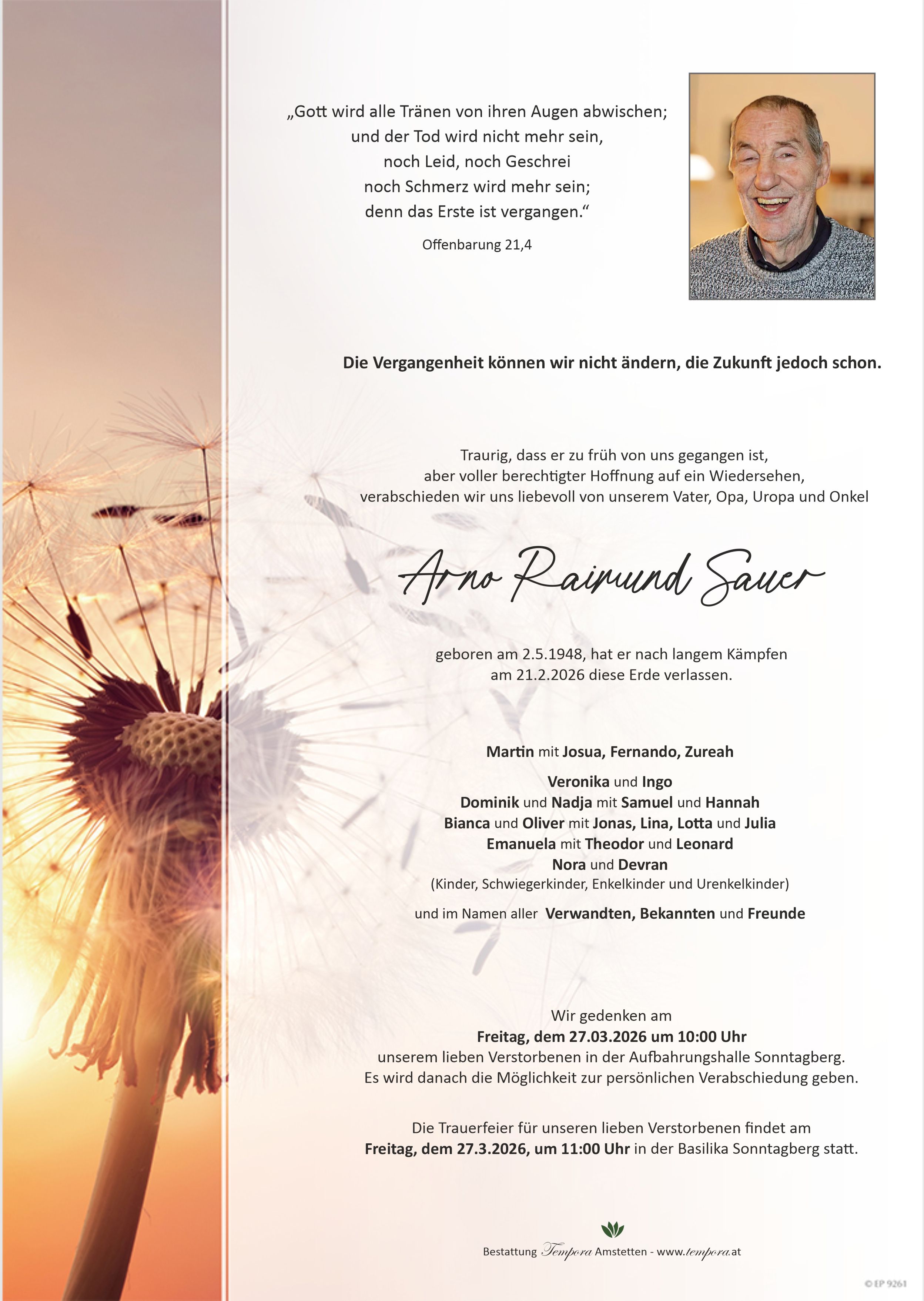 Parte Arno Raimund Sauer