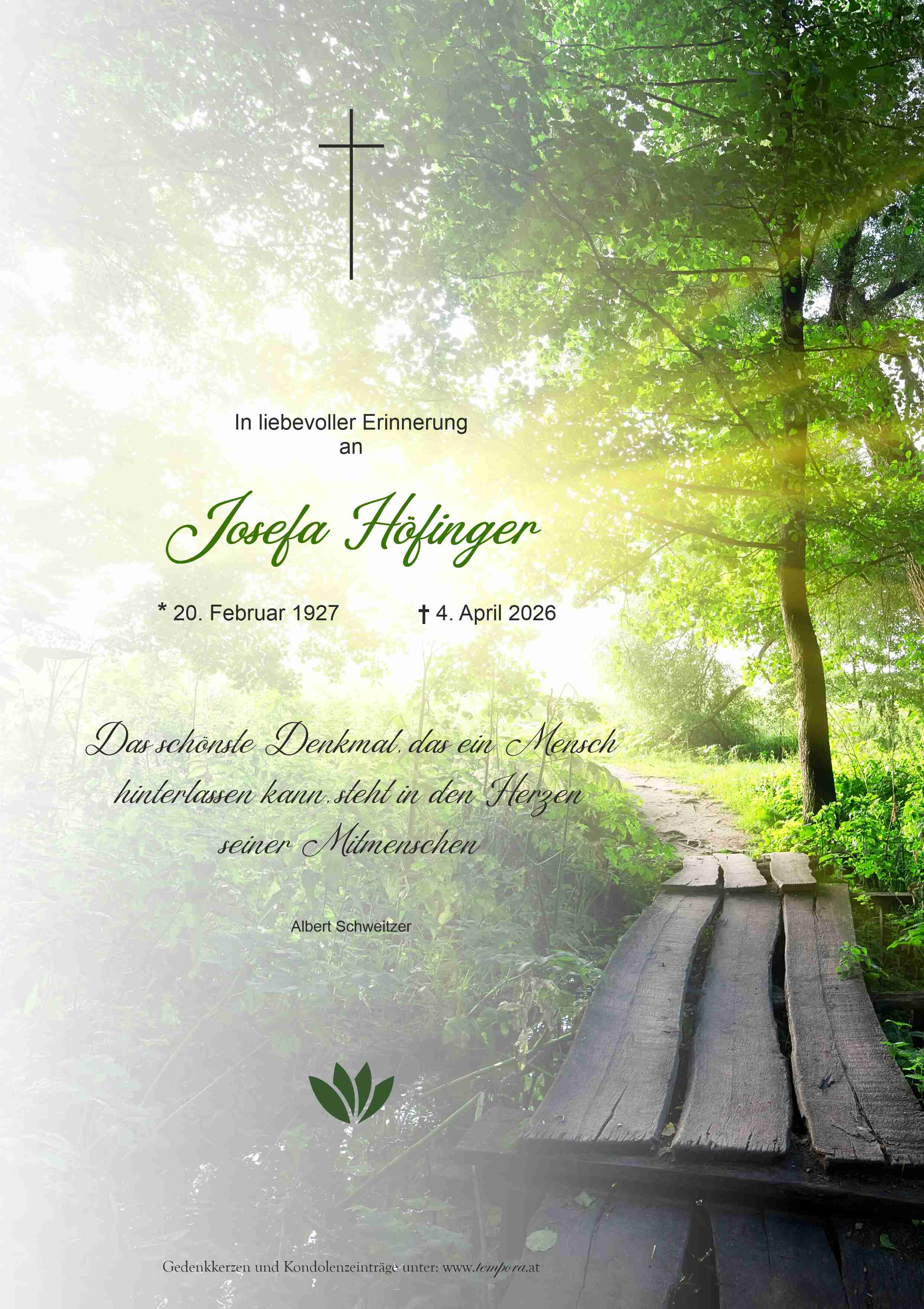 Parte Josefa Höfinger