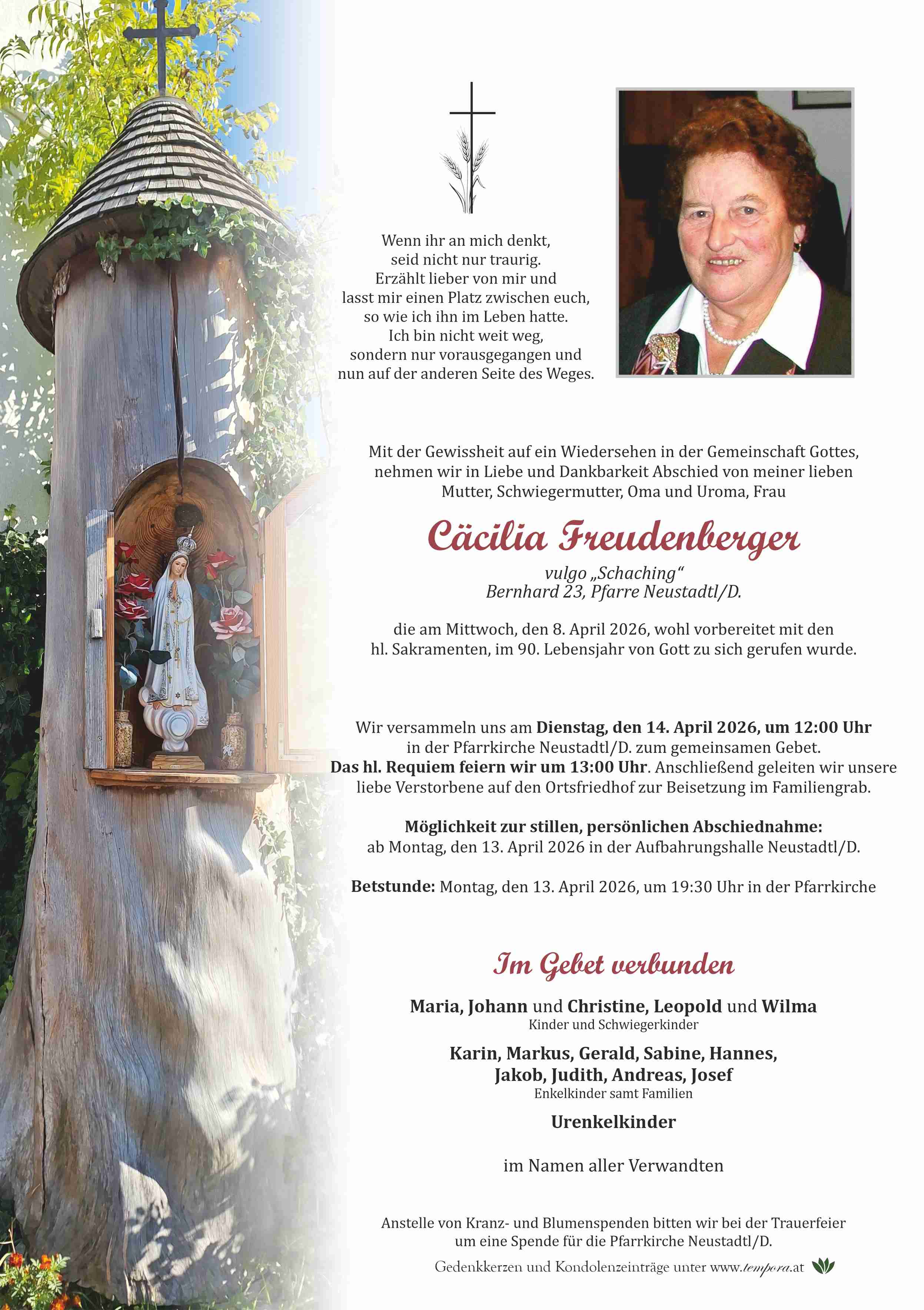 Parte Cäcilia Freudenberger