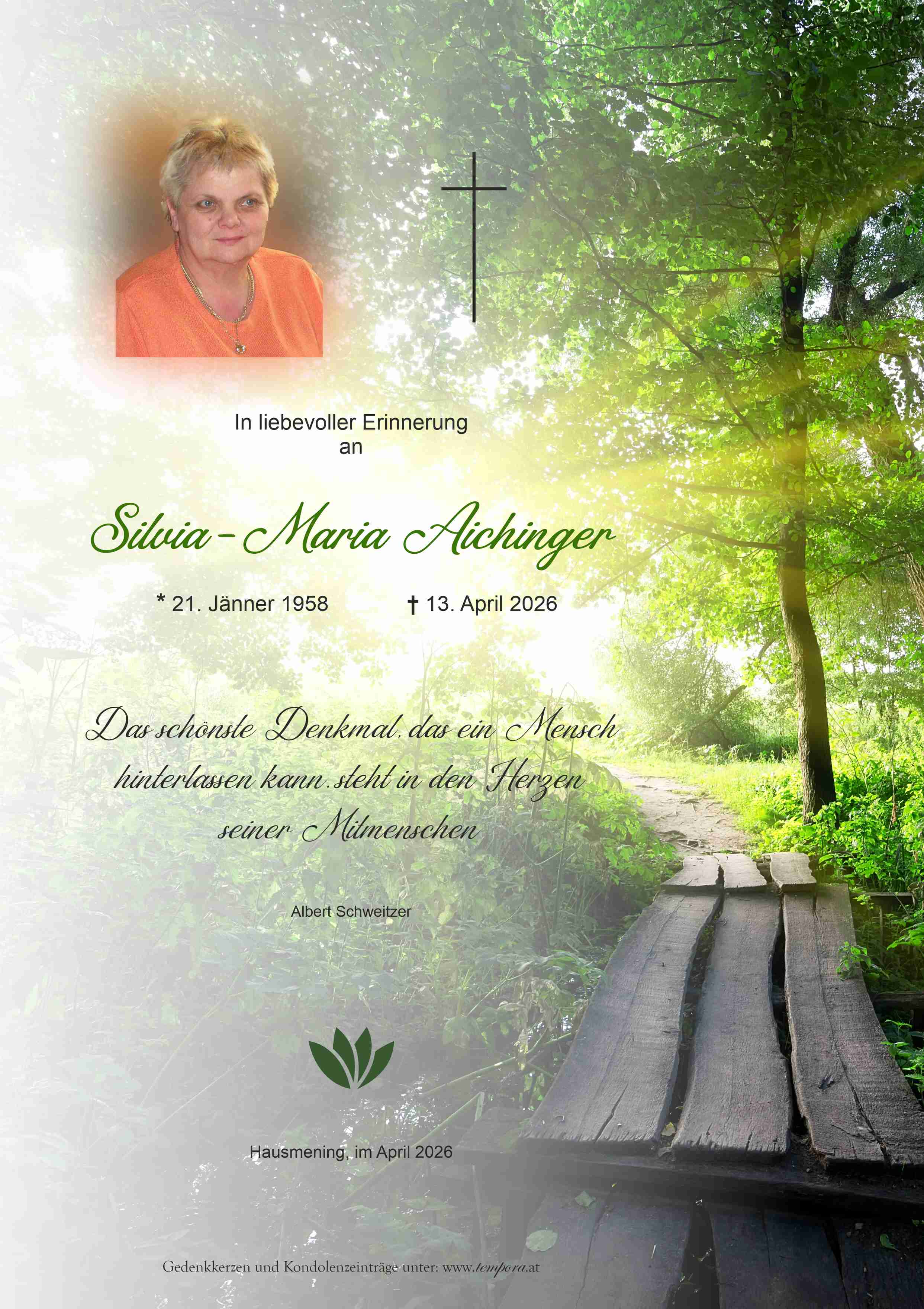 Parte Silvia Maria Aichinger