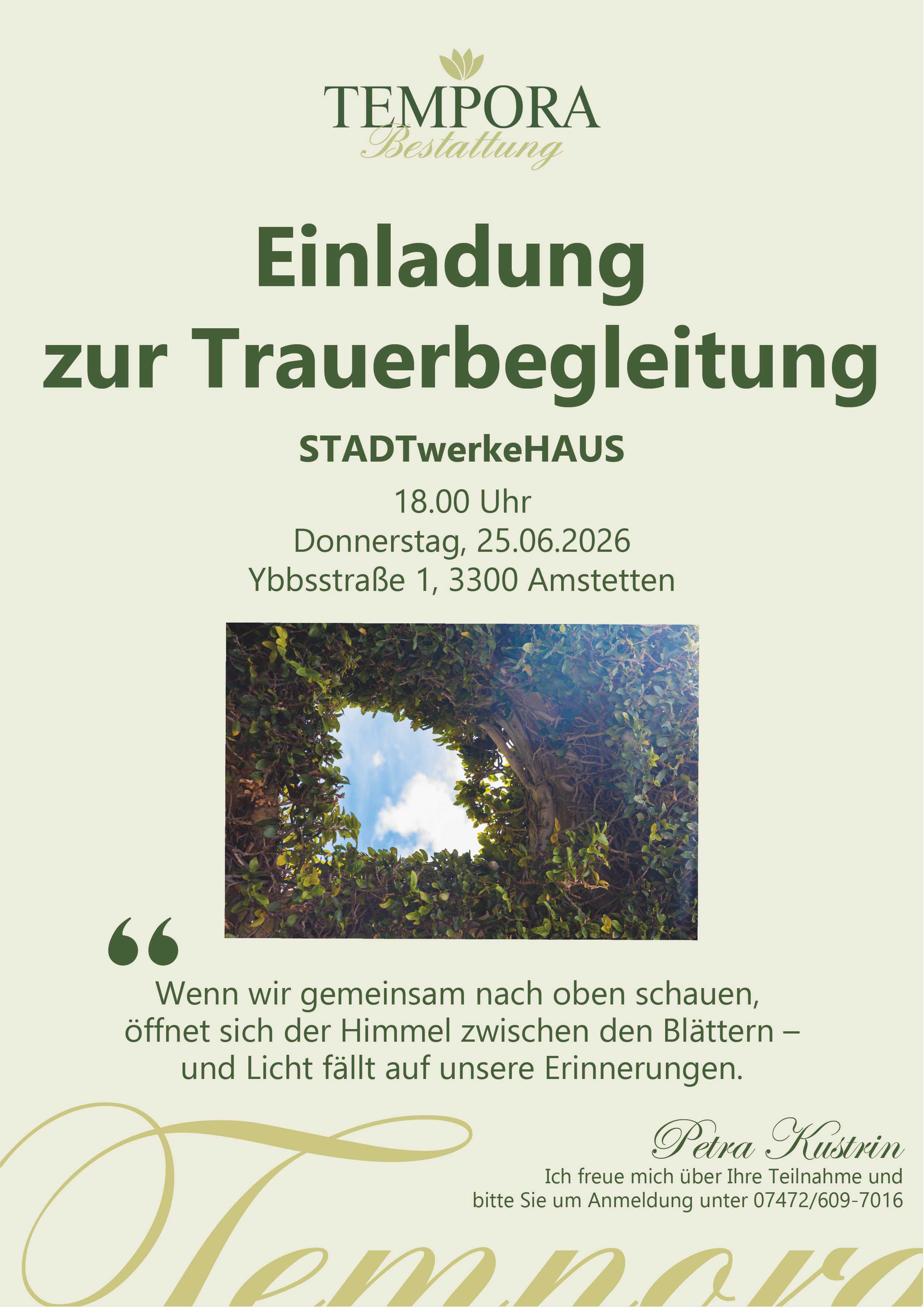 Parte Trauergruppe  Juni