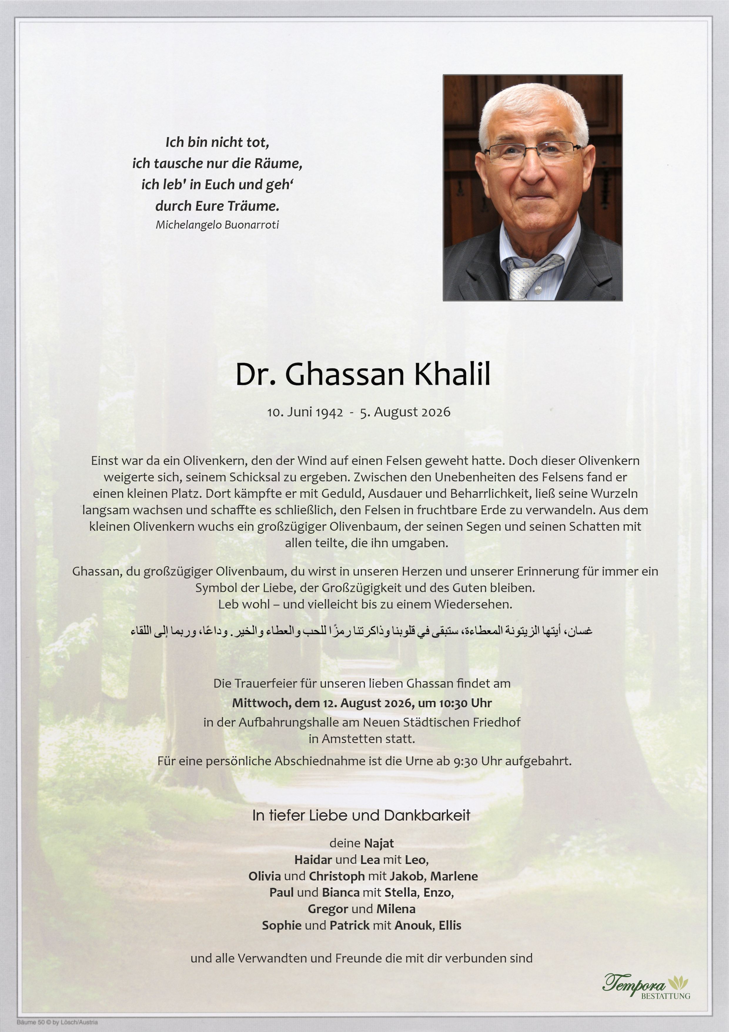 Parte Dr. Ghassan Khalil