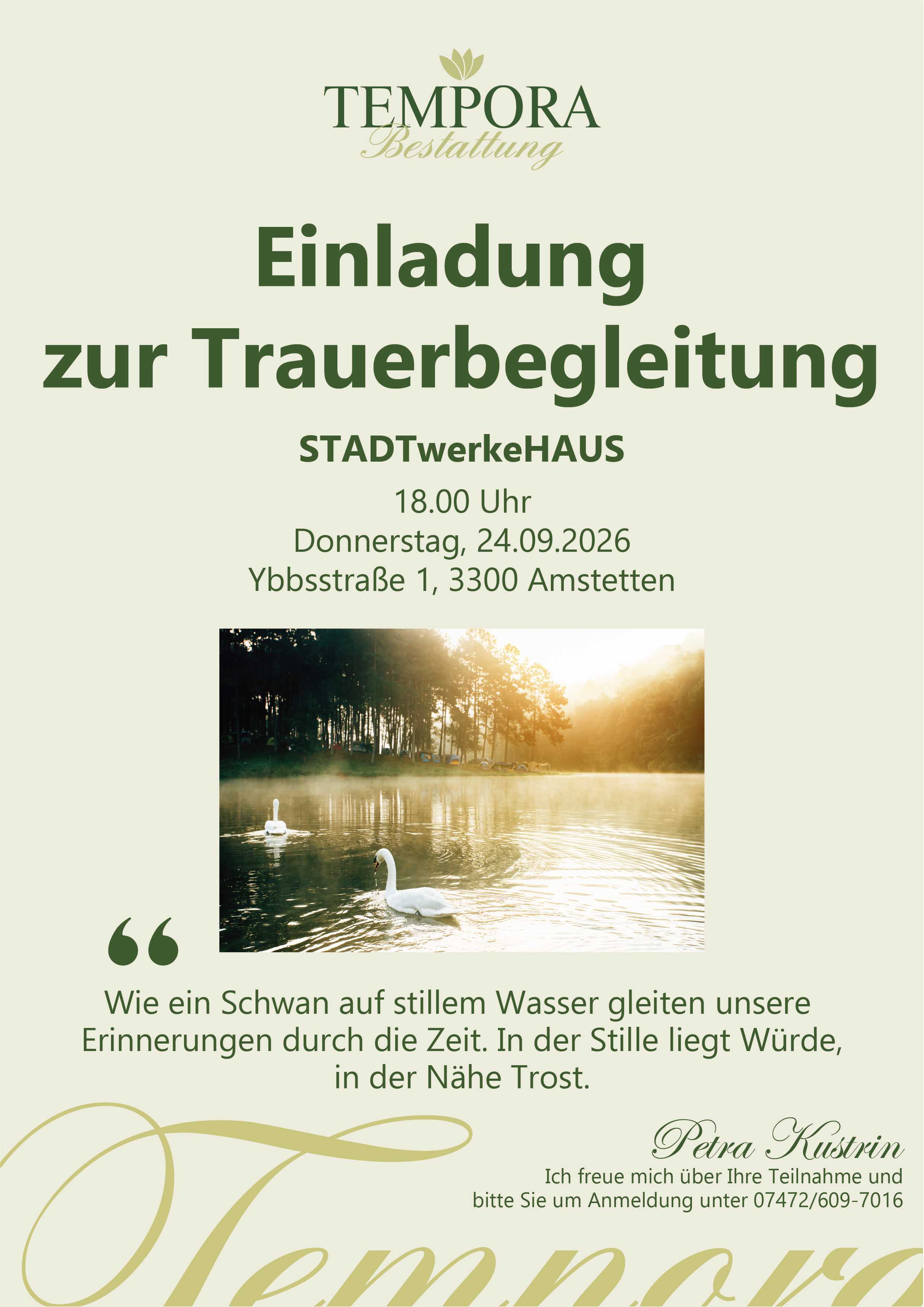 Parte Trauergruppe  Amstetten