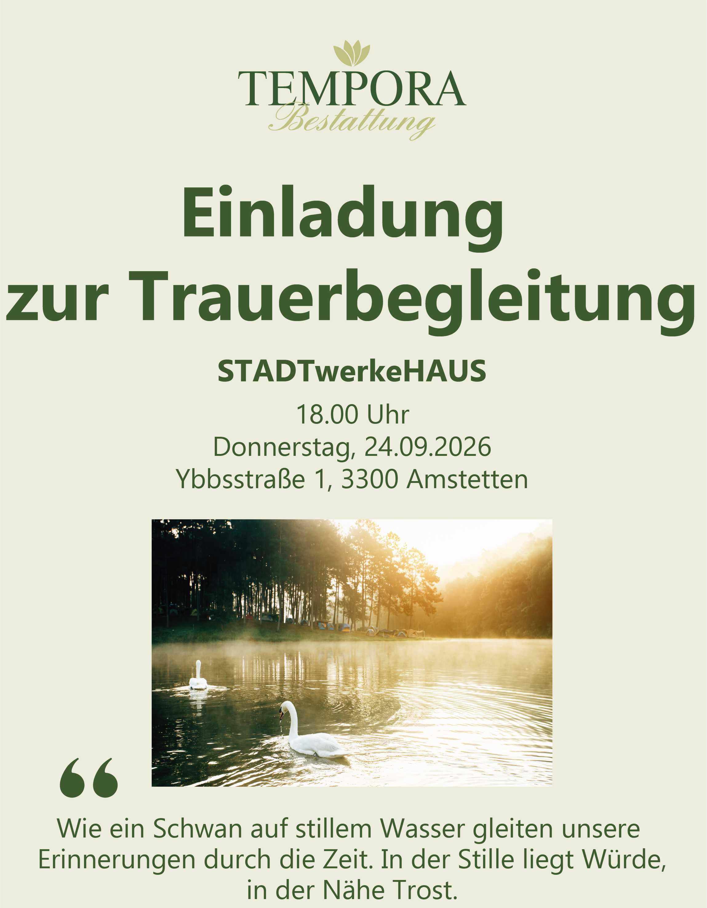 Trauergruppe  Amstetten
